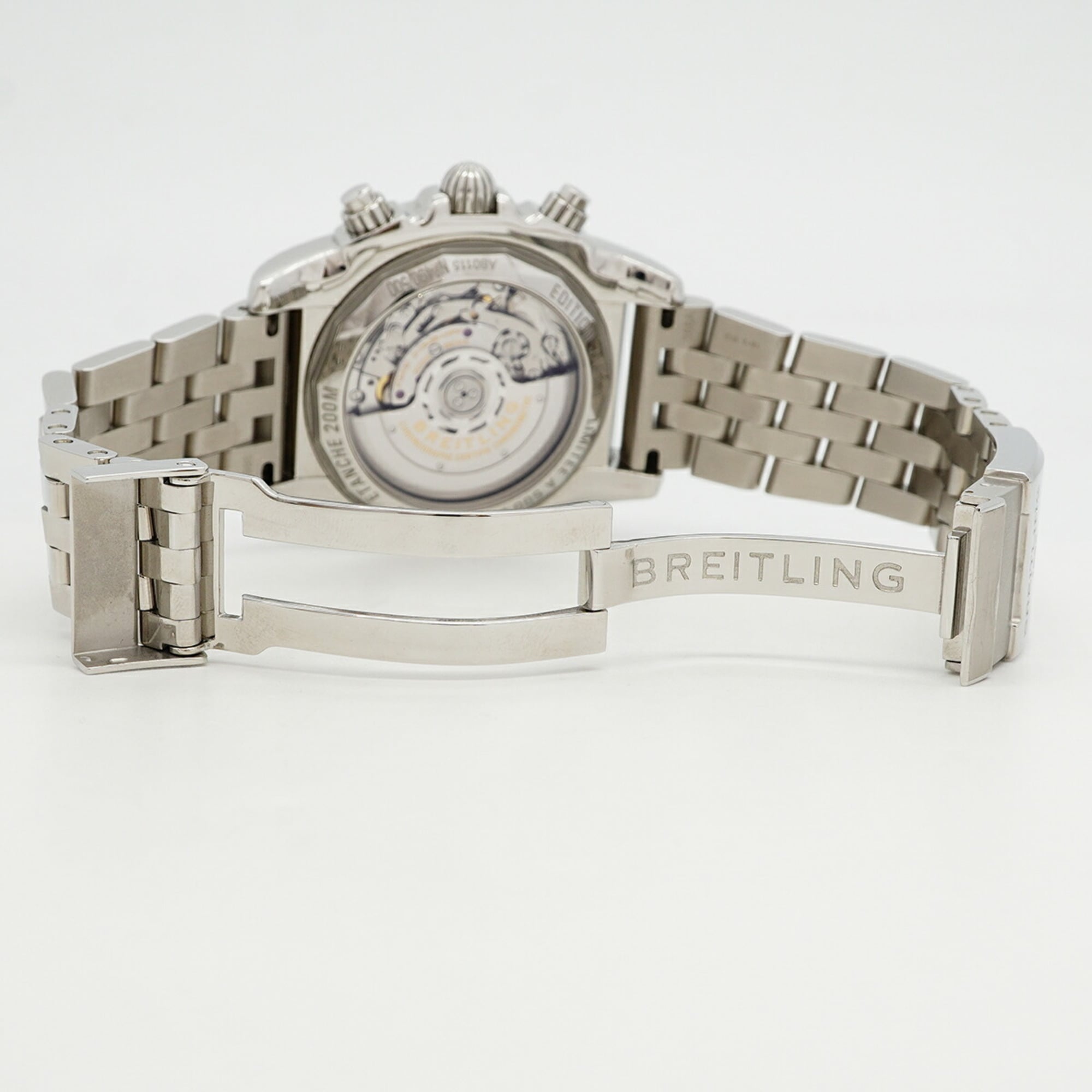 Breitling Chronomat AB01153A/AB0115 Black Dial Stainless steel 43mm Watch