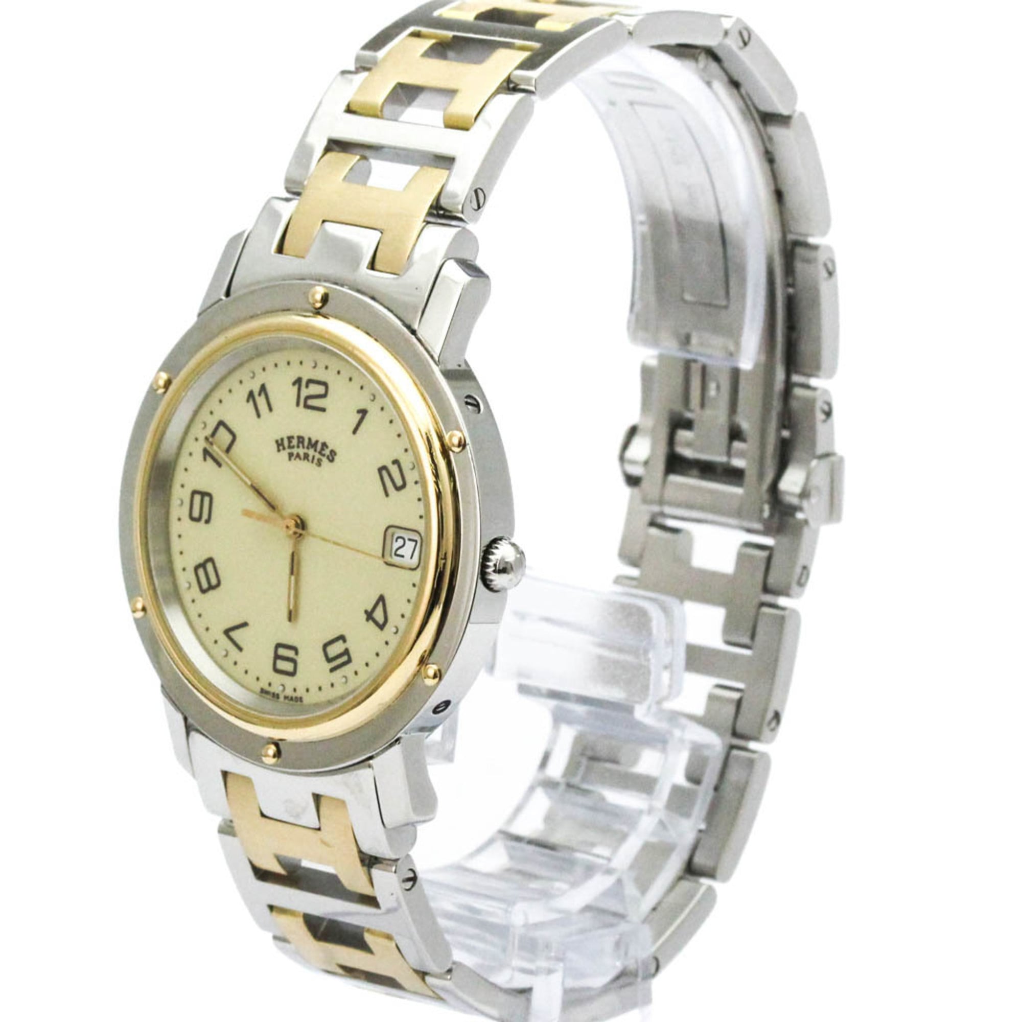 Hermes Clipper CL6.720 Ivory Dial 36mm Watch