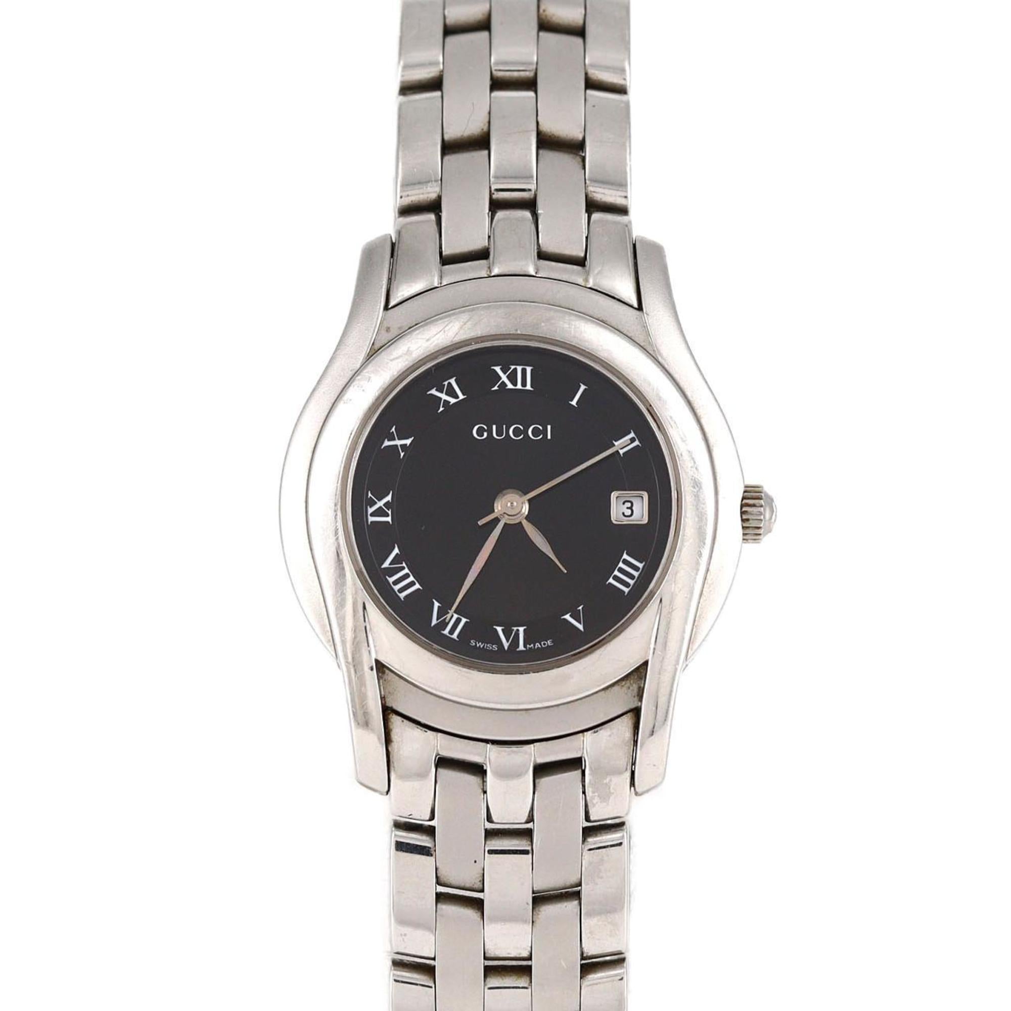 Gucci G-Class 5500L Stainless Steel Quartz Watch