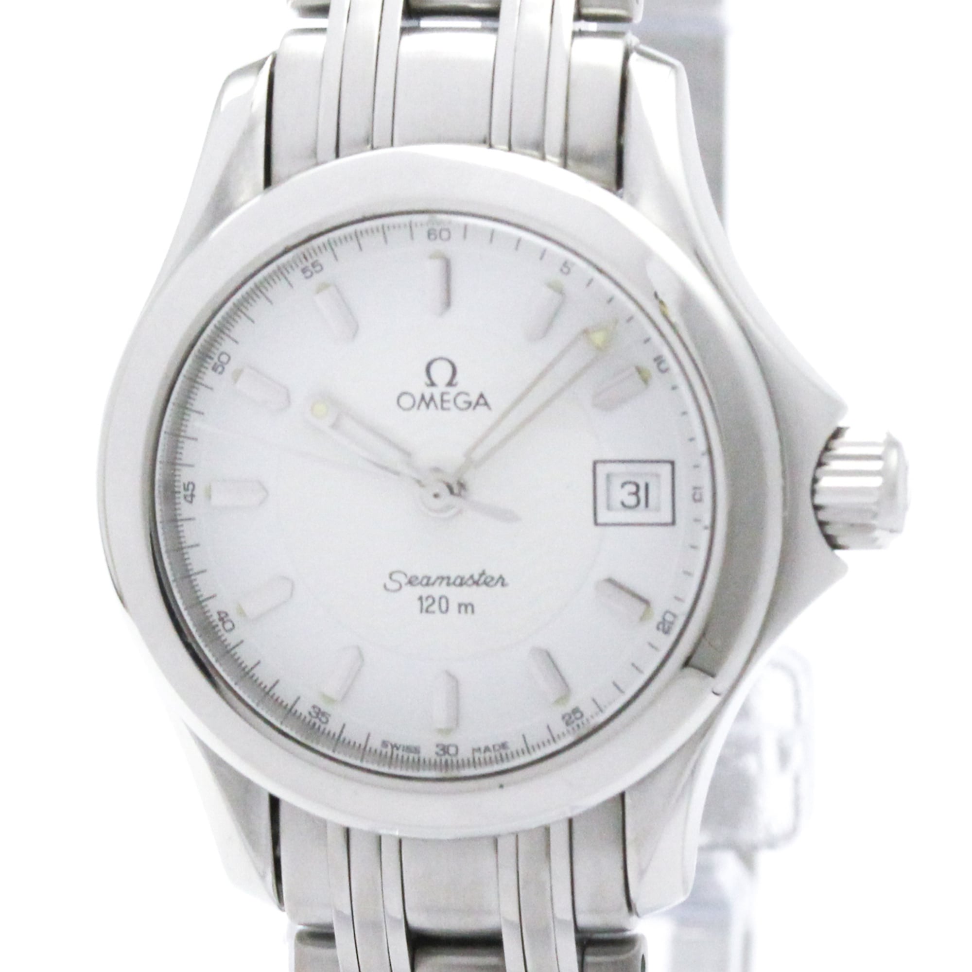 Omega Seamaster 2581.21 White Dial 26mm Watch