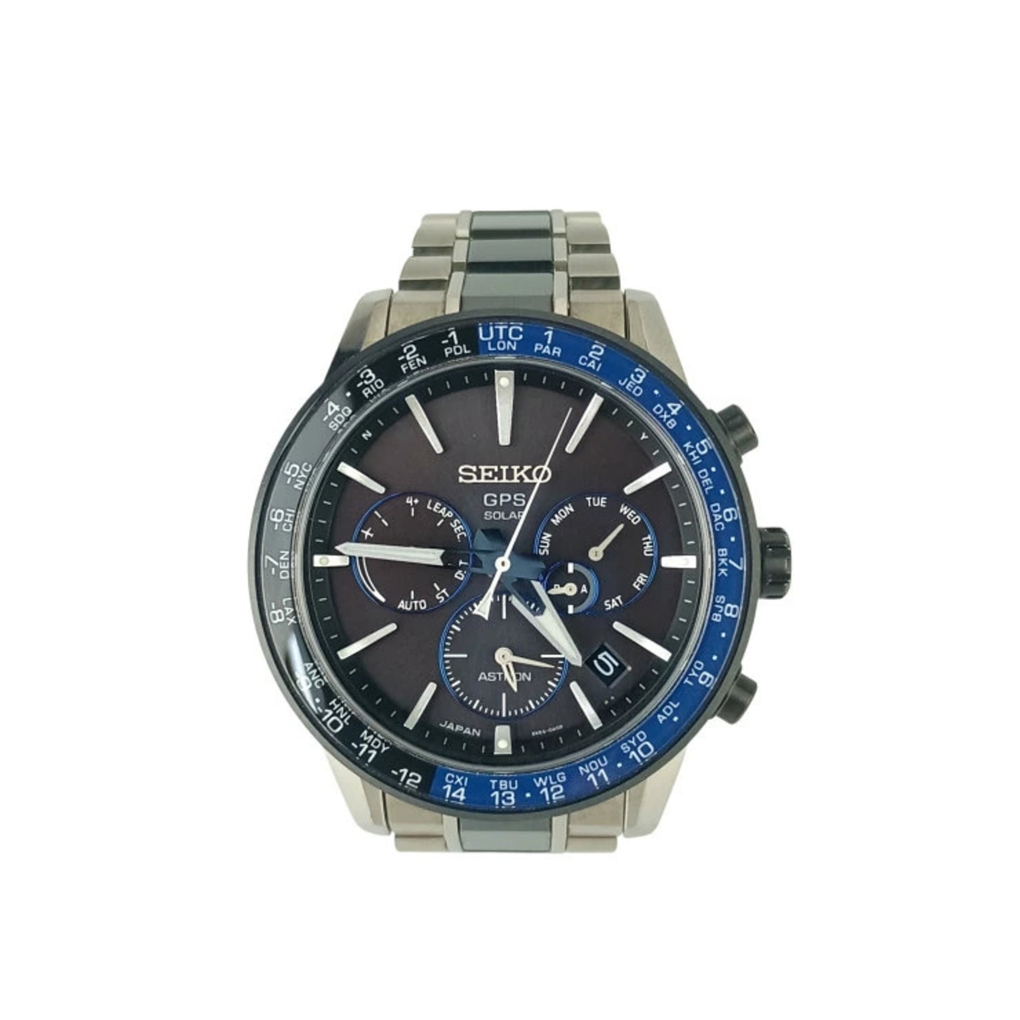 Montre Seiko Astron GPS 5X53-0AD0 SBXC009 Noir cadran de 43 mm