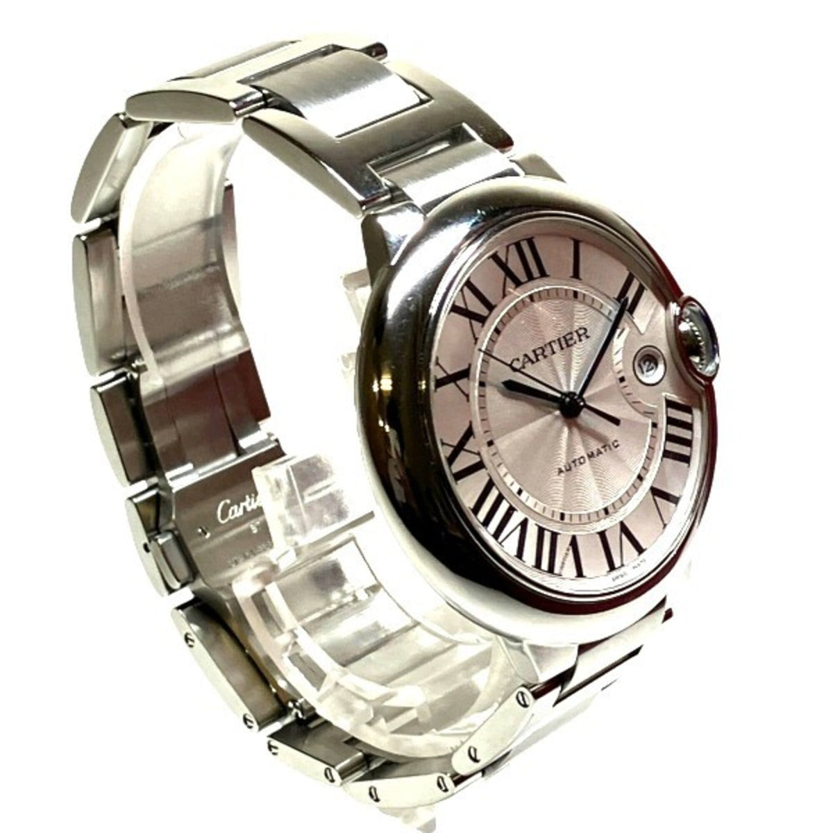 Cartier Ballon Bleu de WSBB0049 horloge met zilveren wijzerplaat, 42 mm