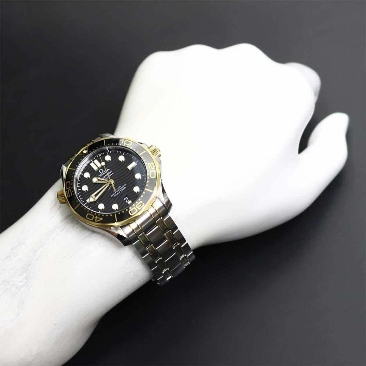 Omega Seamaster Diver 300 Co-Axial Master Chronometer 210 22 42 20 01 001 Black Dial 42mm Watch
