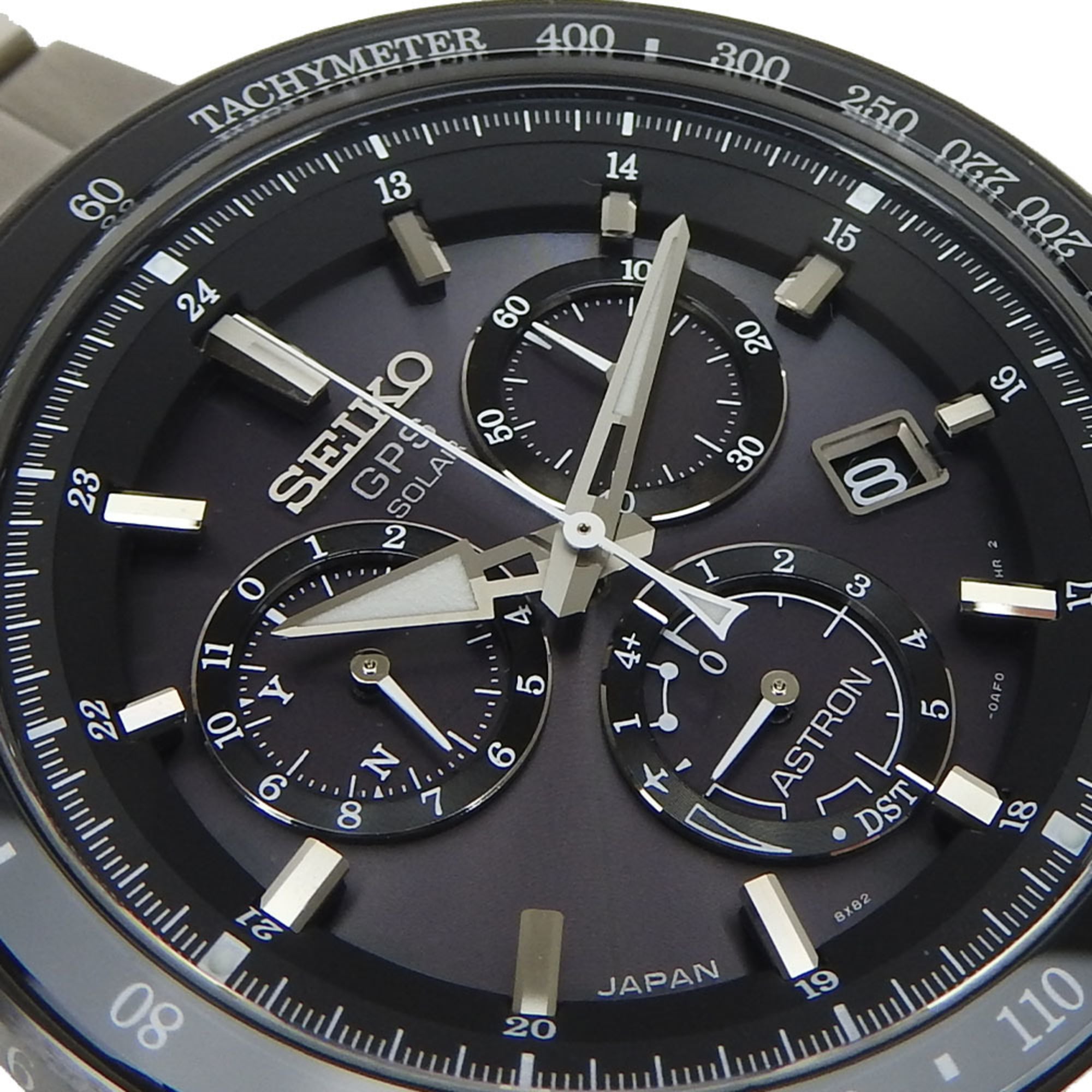 SEIKO セイコー SBXB129(8X82-0AR0-1) ASTRON Seiko Astron SBXB129 8X82-0AR0-1 Titanium Chronograph 8X Series Men's
