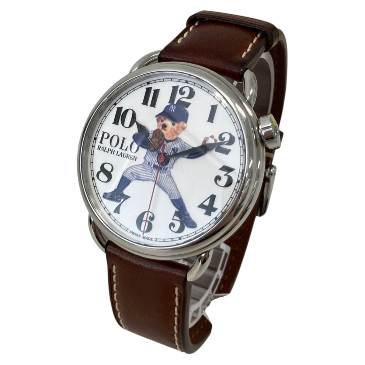 Montre Ralph Lauren Blanc à cadran de 42 mm