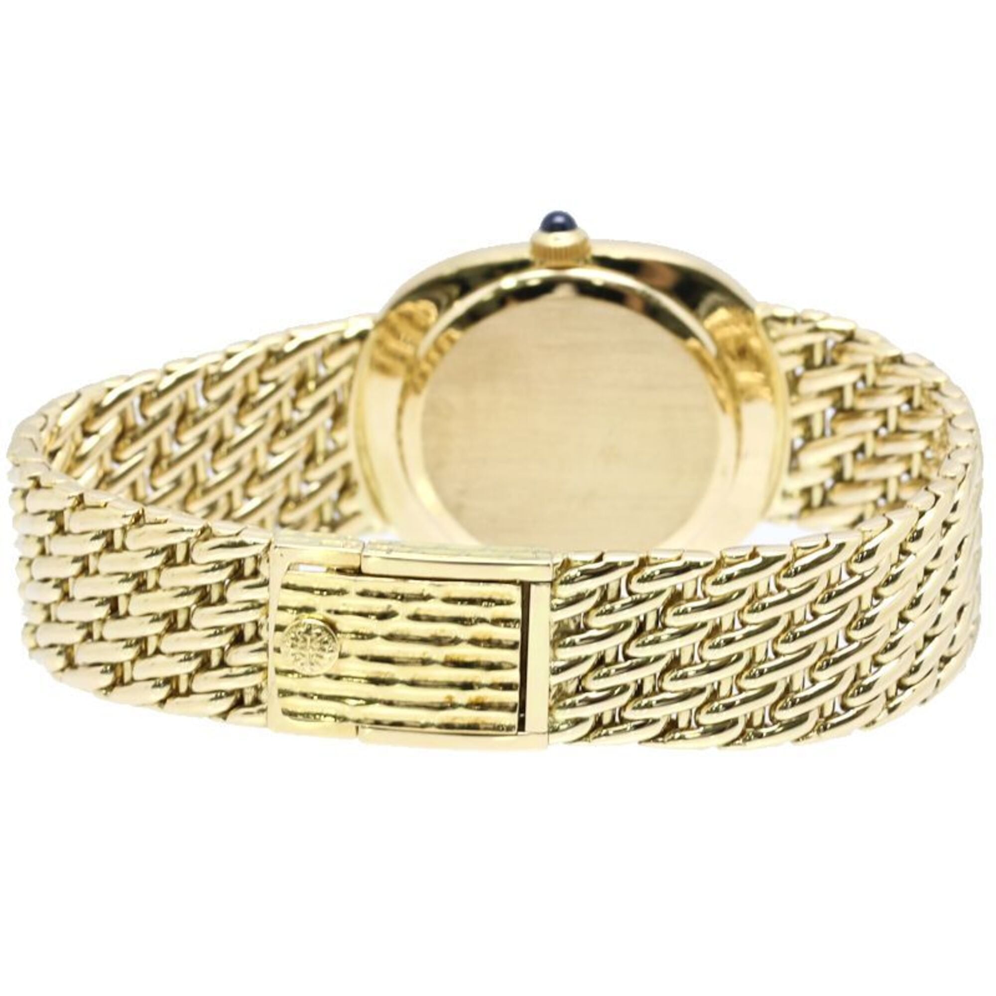 PATEK PHILIPPE Golden Ellipse Diamond 3849 17J Boys' /Wo 18K Yellow Gold 40474