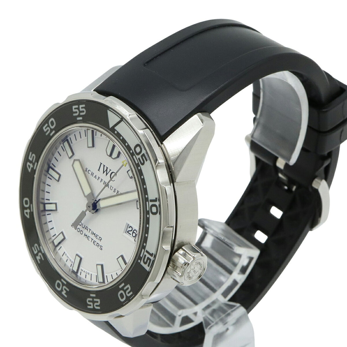 IWC Aquatimer White Dial 45mm Watch