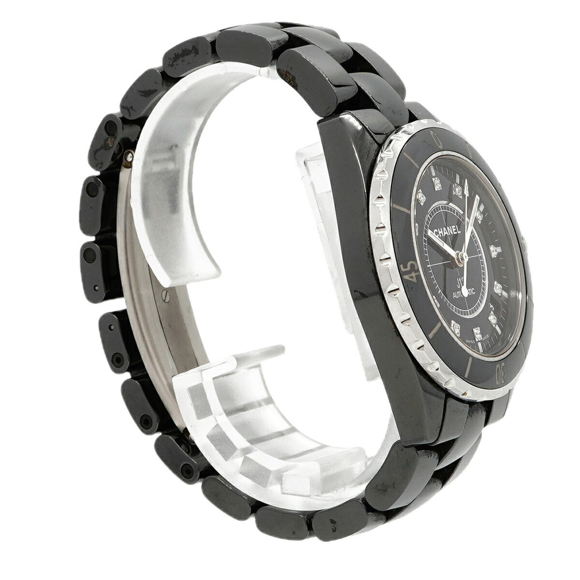 Chanel J12 H1626 Black Dial 38mm Watch