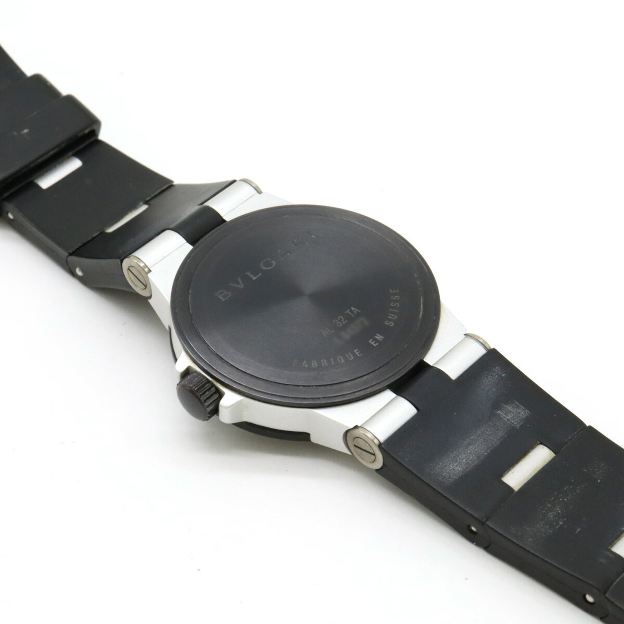 BVLGARI Bvlgari Arum 32 mm met datum, zilveren wijzerplaat, unisex quartz-polshorloge AL32TA