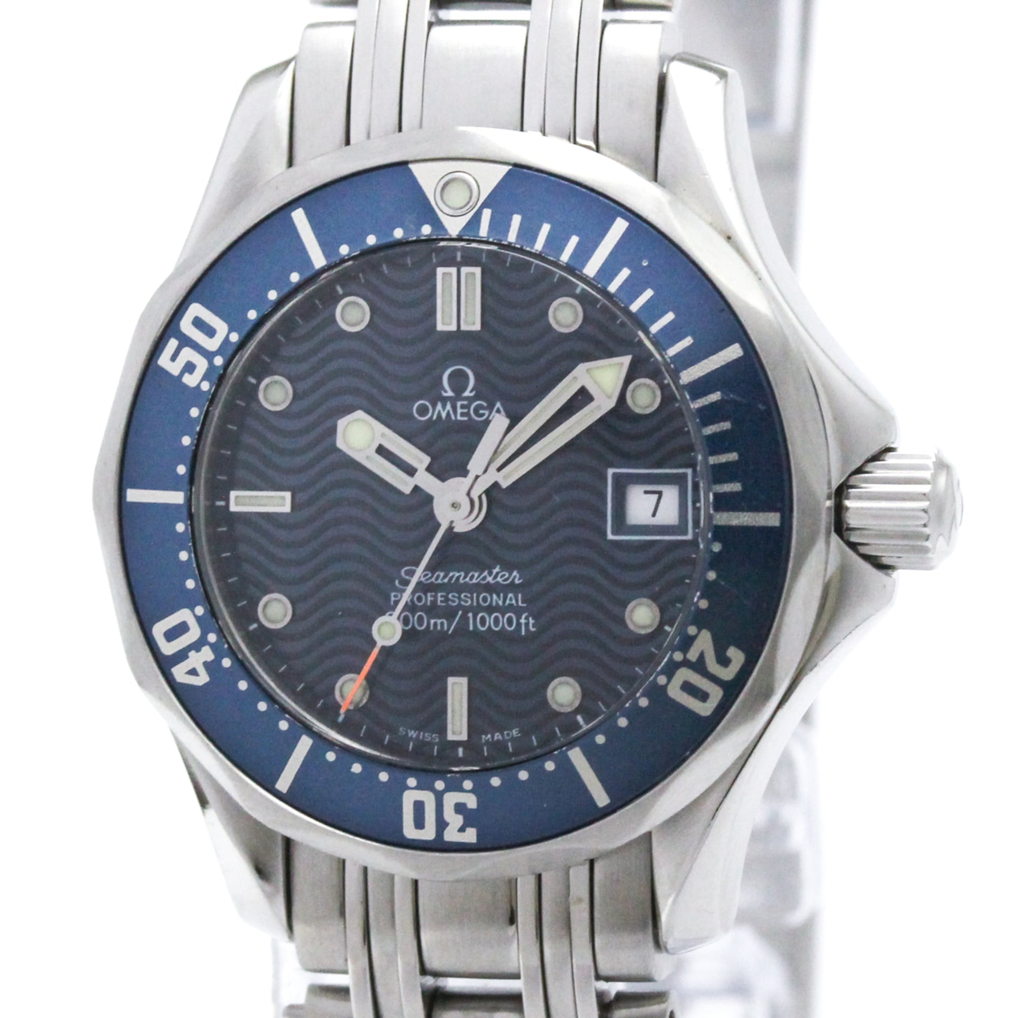 Omega Seamaster 2583.8 Blue Dial 29mm Watch