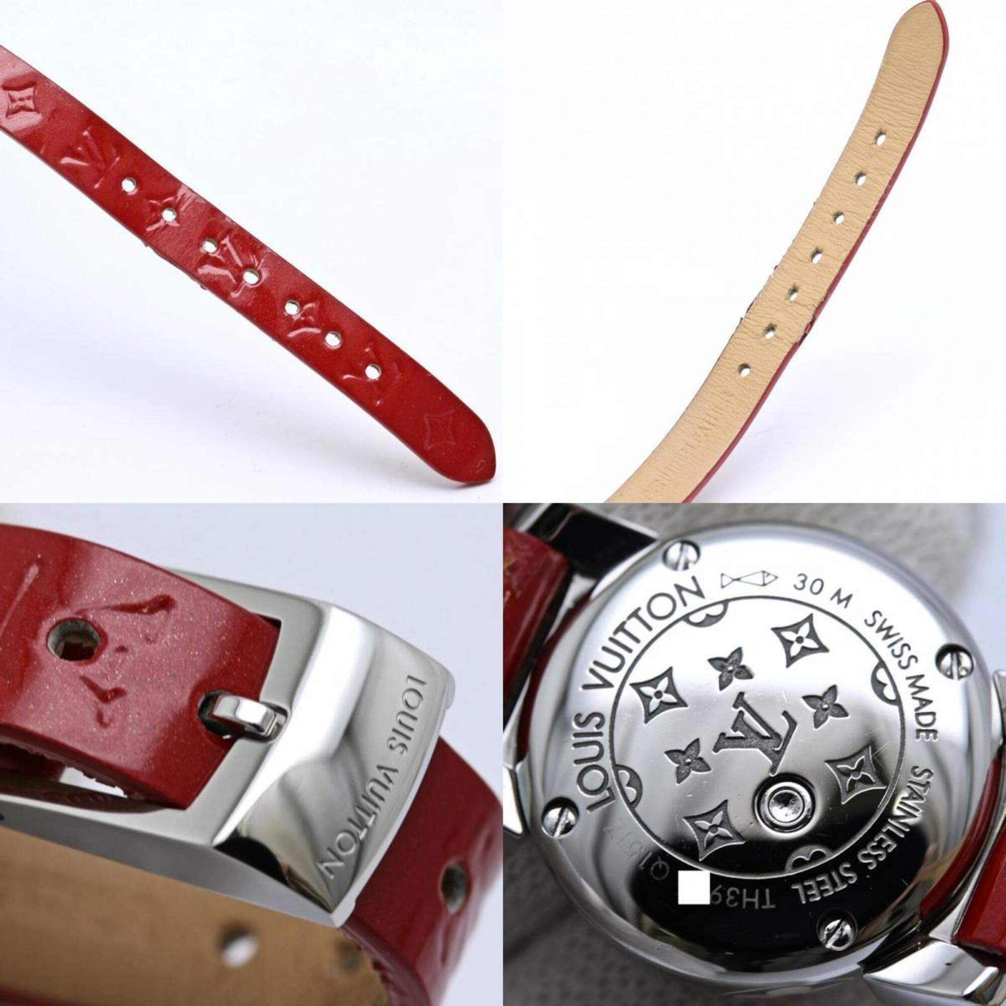 LOUIS VUITTON Tambour Bijou Q151Z0 Women's Watch /40408