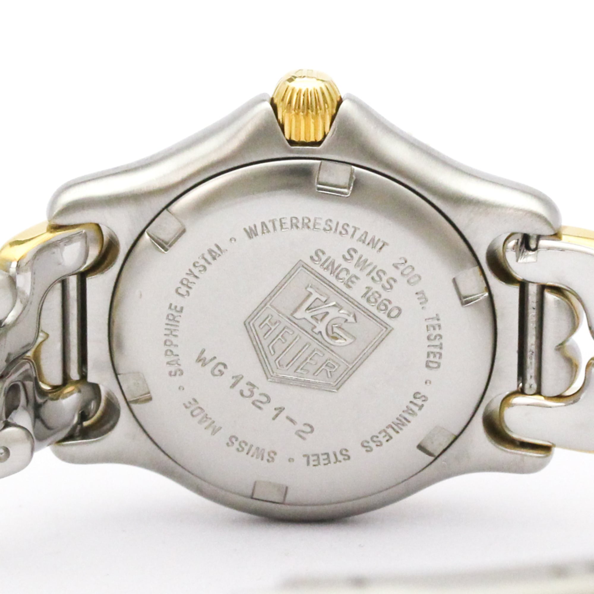 TAG HEUER Sel Professional 200M Gold Plated Steel Watch WG1321