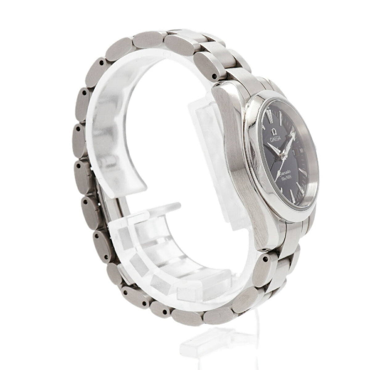 Omega Seamaster Aqua Terra 2577.5 horloge met zwarte wijzerplaat, 29 mm