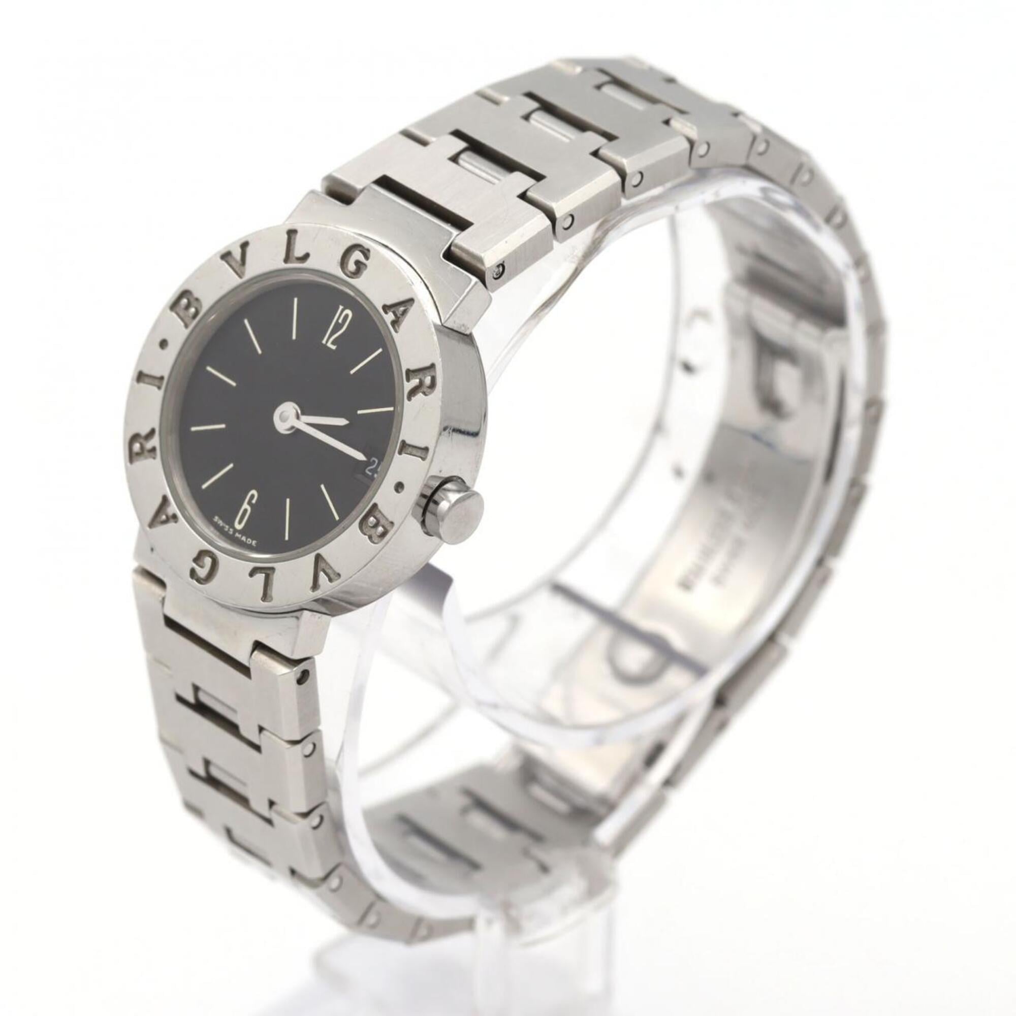 Bvlgari Bulgari Bulgari BB23SSD Black Dial 23mm Watch