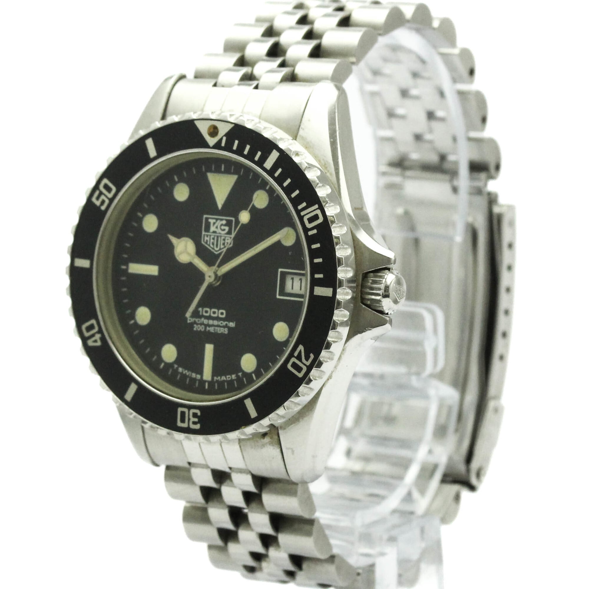 TAG HEUER 1000 Stainless Steel Quartz Mens Watch 980.013