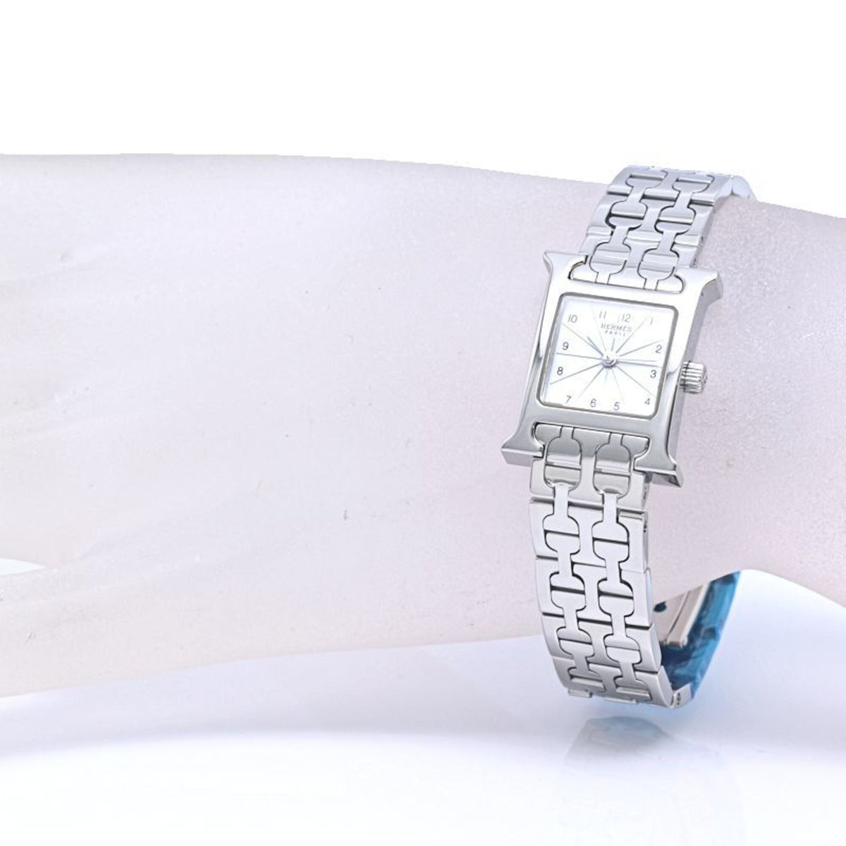 Montre Hermès H- HH1.110.212/4835 Blanc à cadran 17 mm