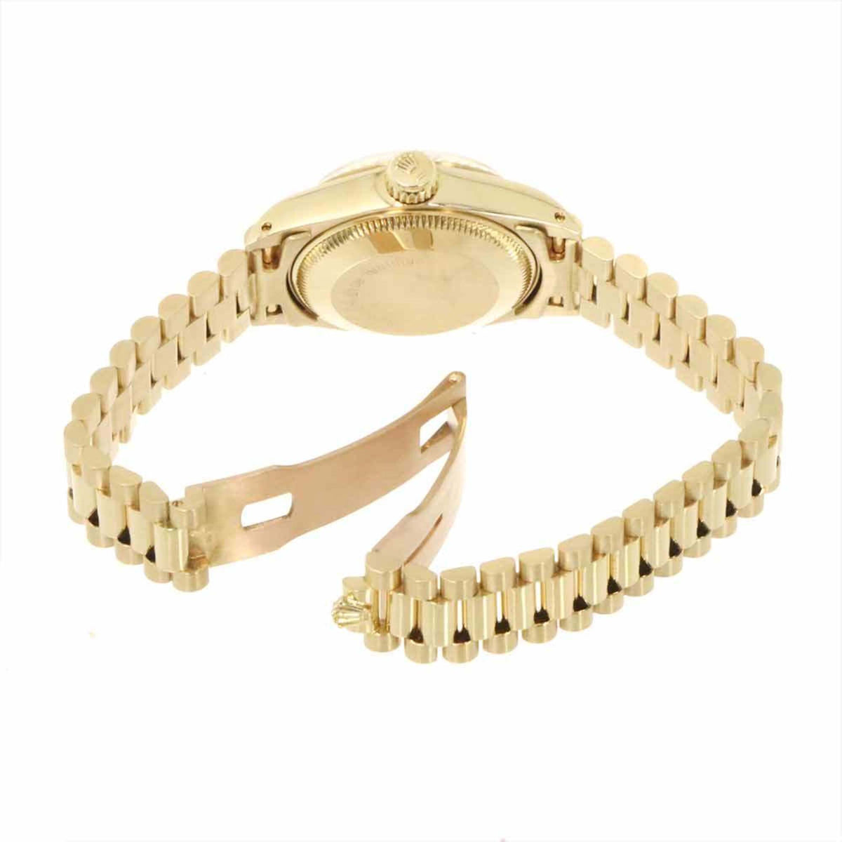 Rolex Datejust 69178 Champagne, gouden wijzerplaat, 26 mm horloge