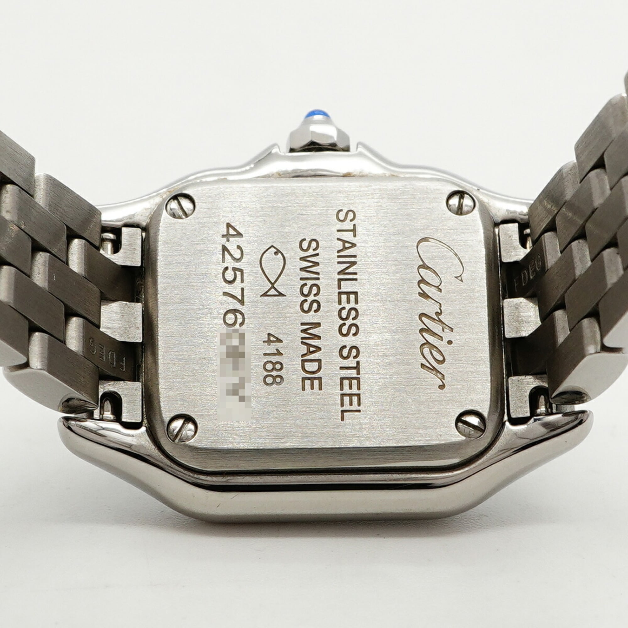 Cartier Panthere WSPN0019 Silver Dial 18mm Watch