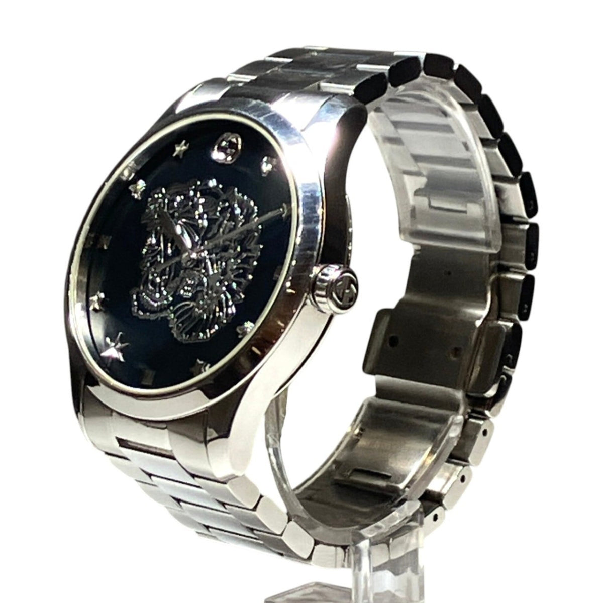 Gucci G-Timeless 126.4 Schwarz Zifferblatt 38 mm Uhr