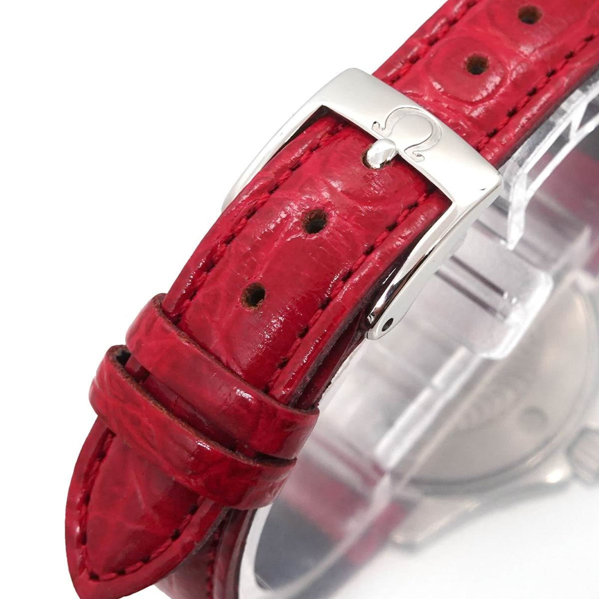 Omega Seamaster 300 Professional 2582 61 Rot farbiges Zifferblatt 28 mm Uhr