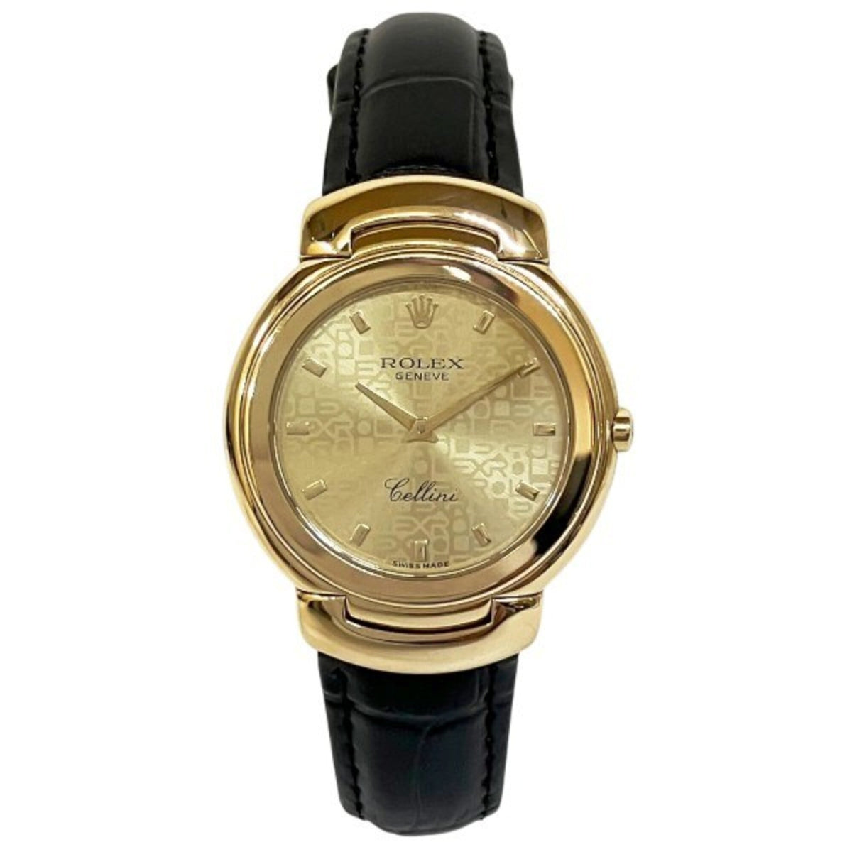 Montre Rolex Cellini 6622 à cadran doré, 33 mm