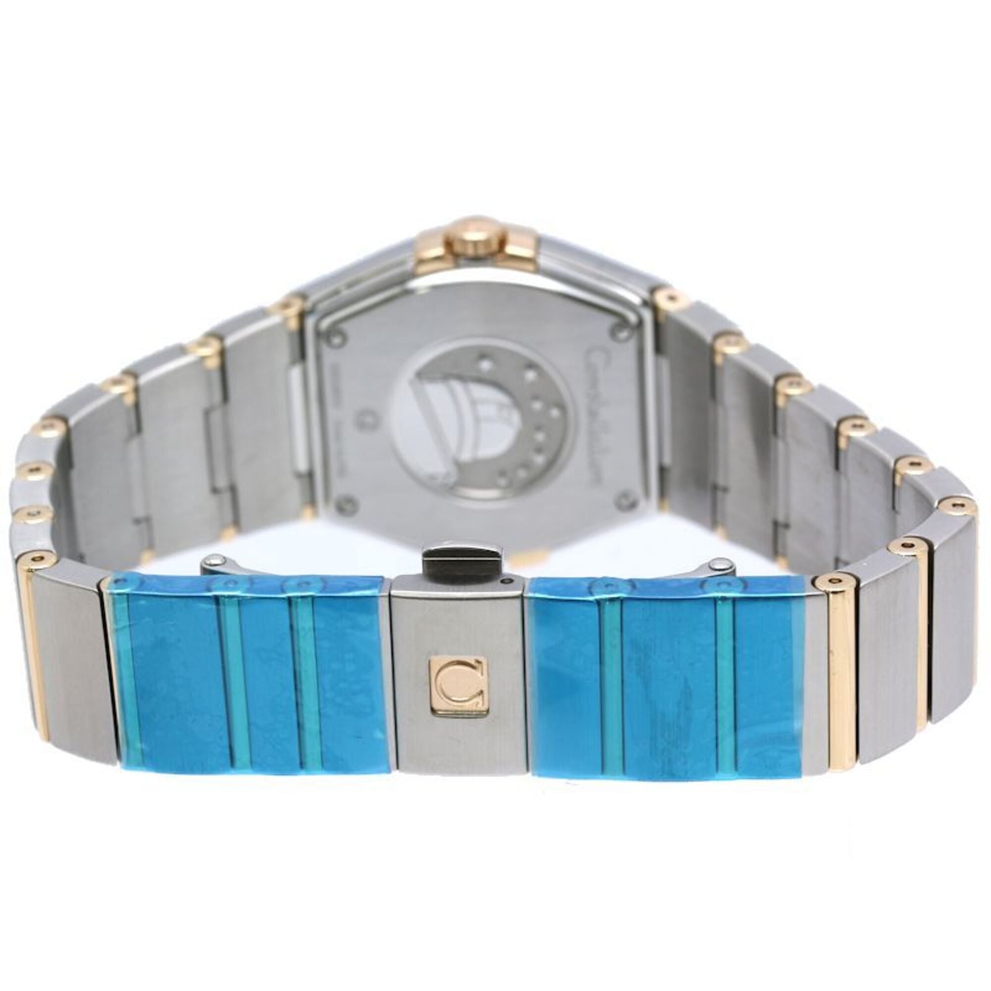 OMEGA Constellation Brushed 12P Diamond 123.20.27.60.55.006 Wo SSx18KRG Rose Gold 40557
