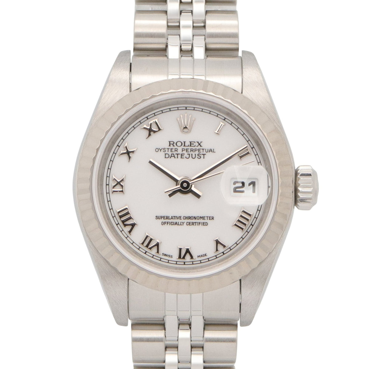 Rolex Datejust 79174 White Dial 26mm Watch