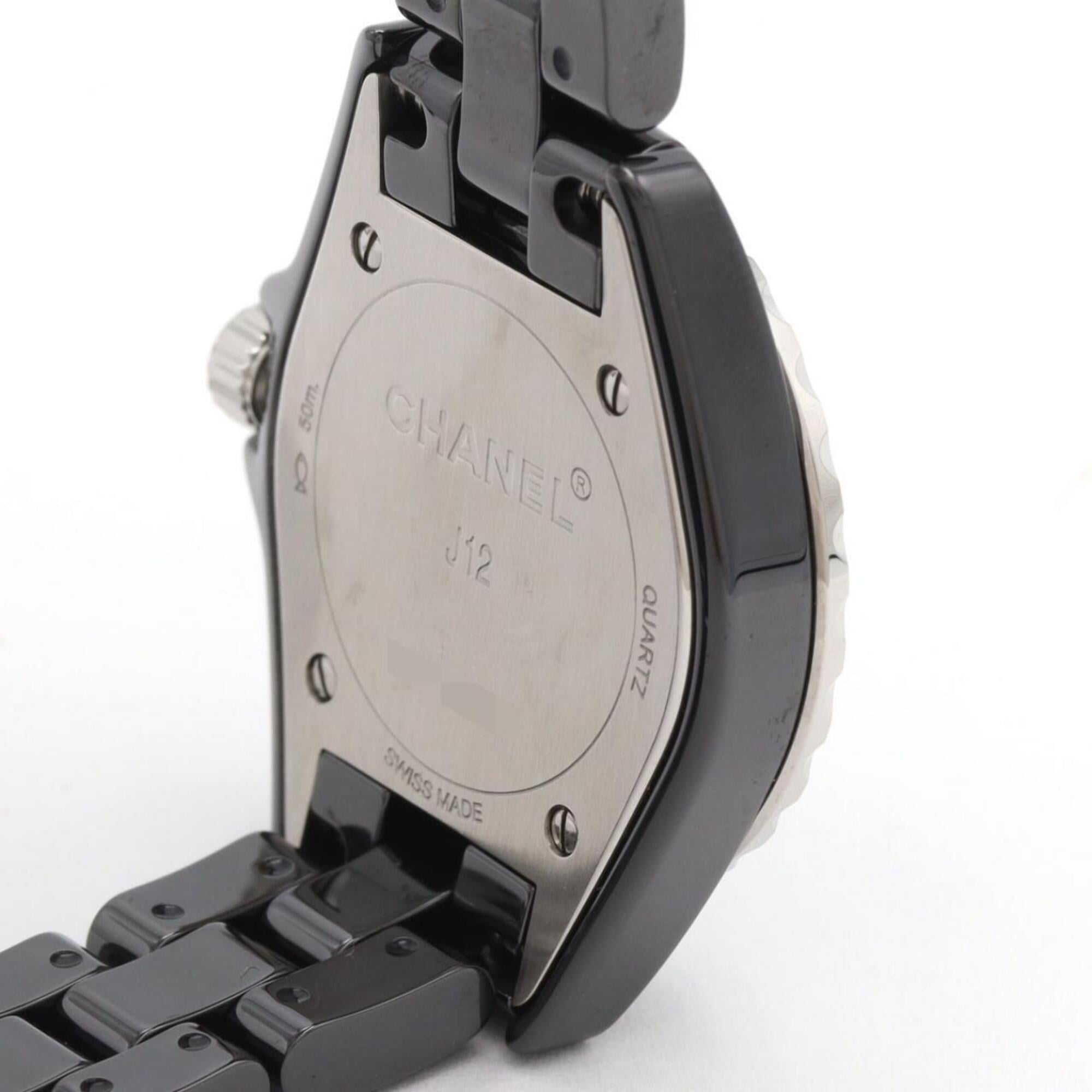 Chanel J12 29mm Ceramic 8P H2569 Black Dial 29mm Watch