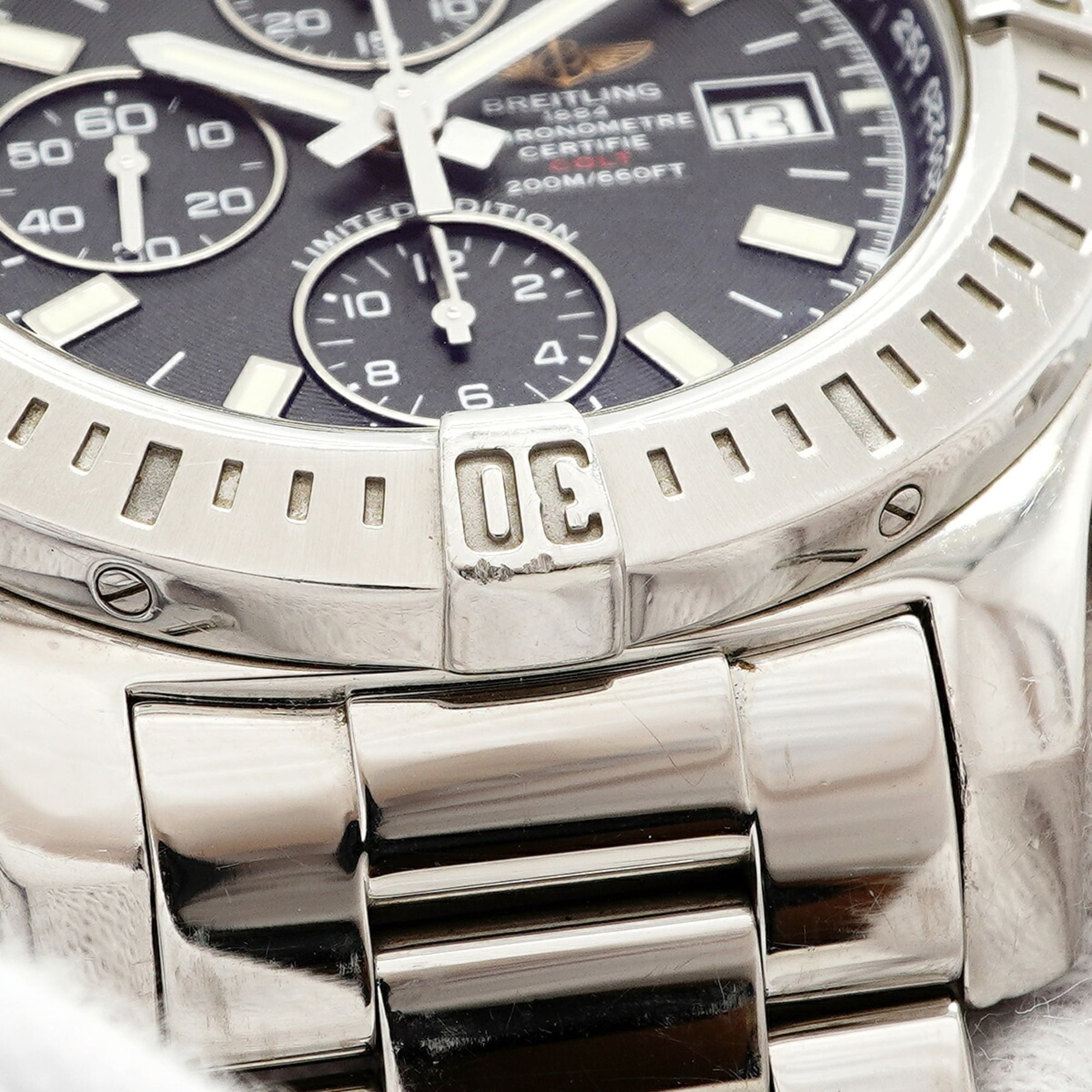 Breitling Colt Chrono Japan Limited Edition (500 pieces) A13388 Black Dial