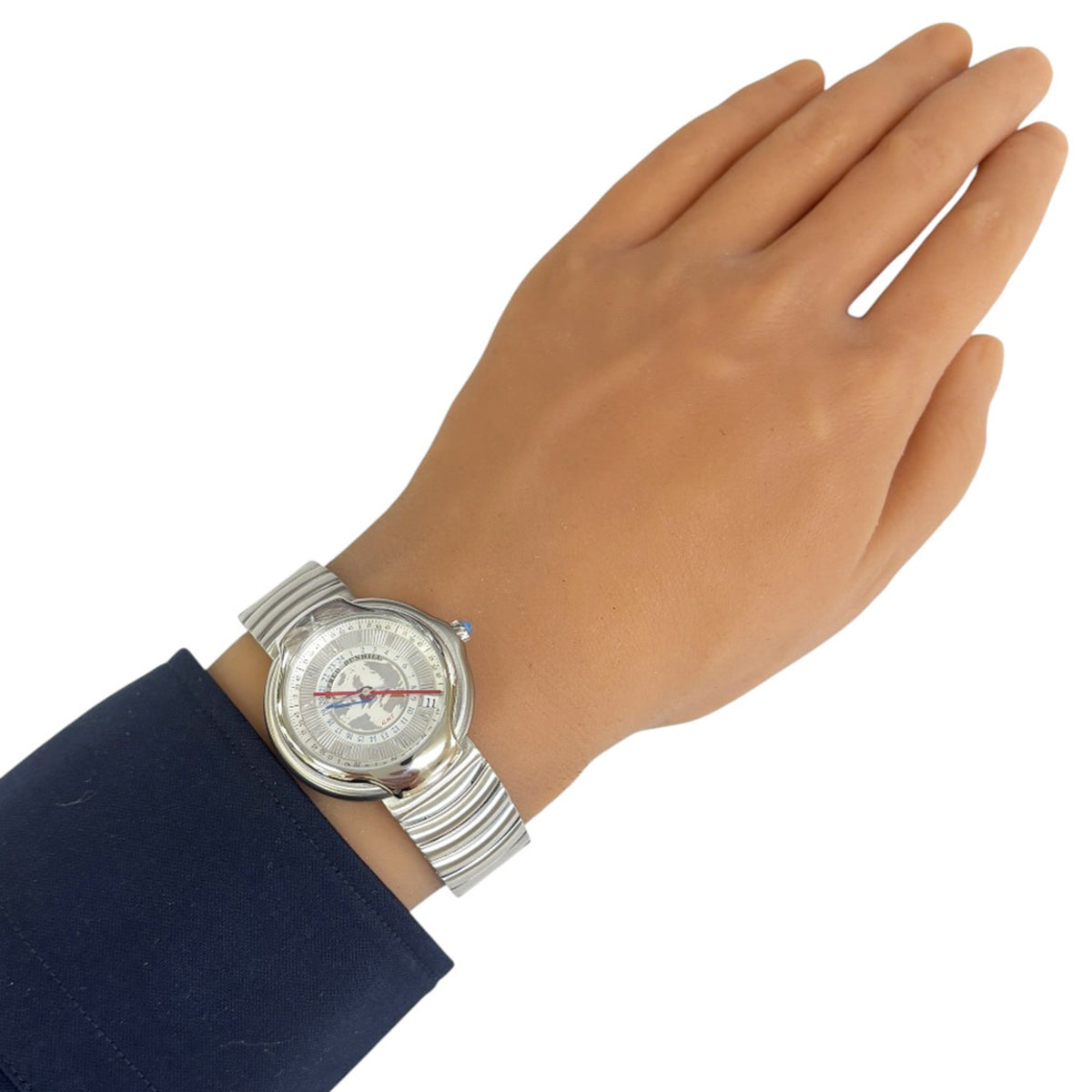 Dunhill Millennium GMT BB8023 Silver Dial 36mm Watch