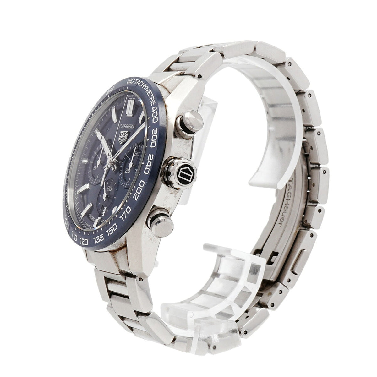 TAG Heuer Carrera Calibre CBN2A1A mit blauem Zifferblatt, 44 mm Uhr