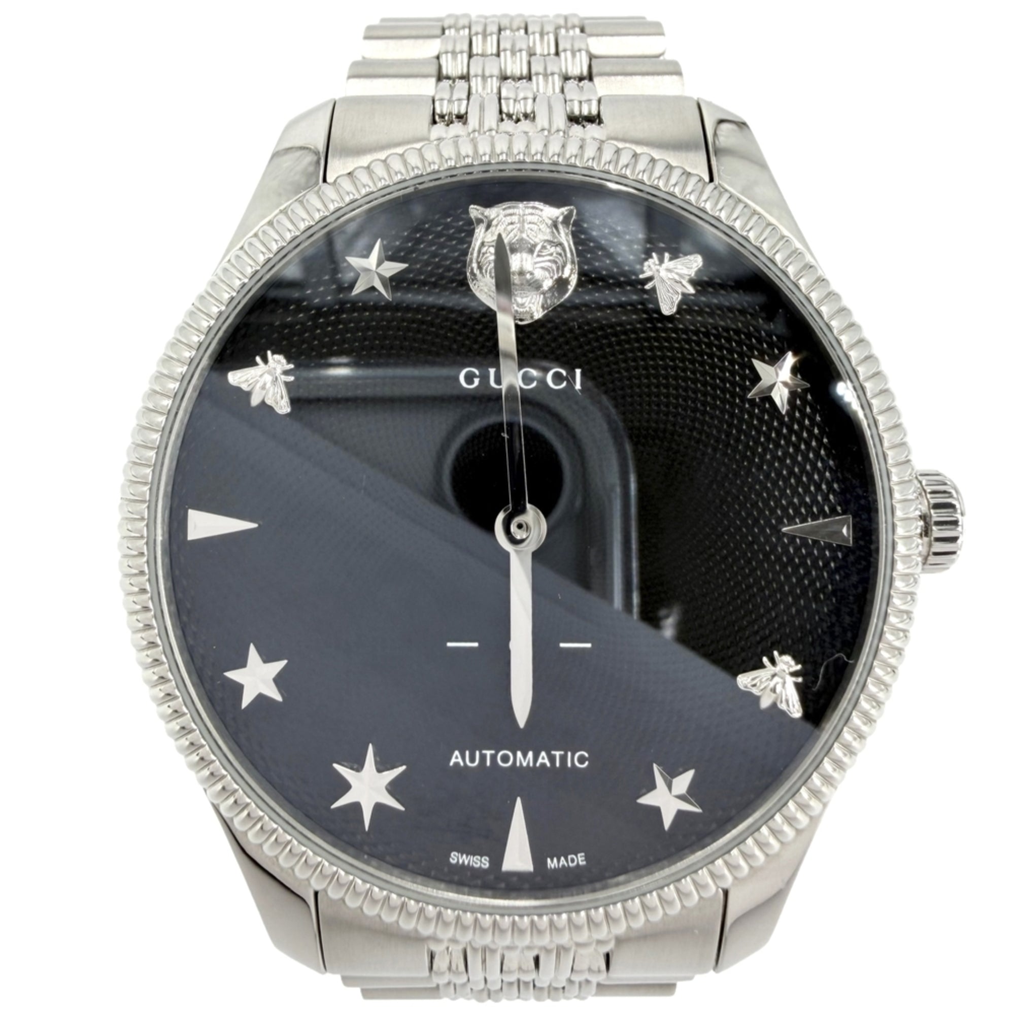 Gucci G-Timeless YA126353 Noir Cadran 40mm Montre