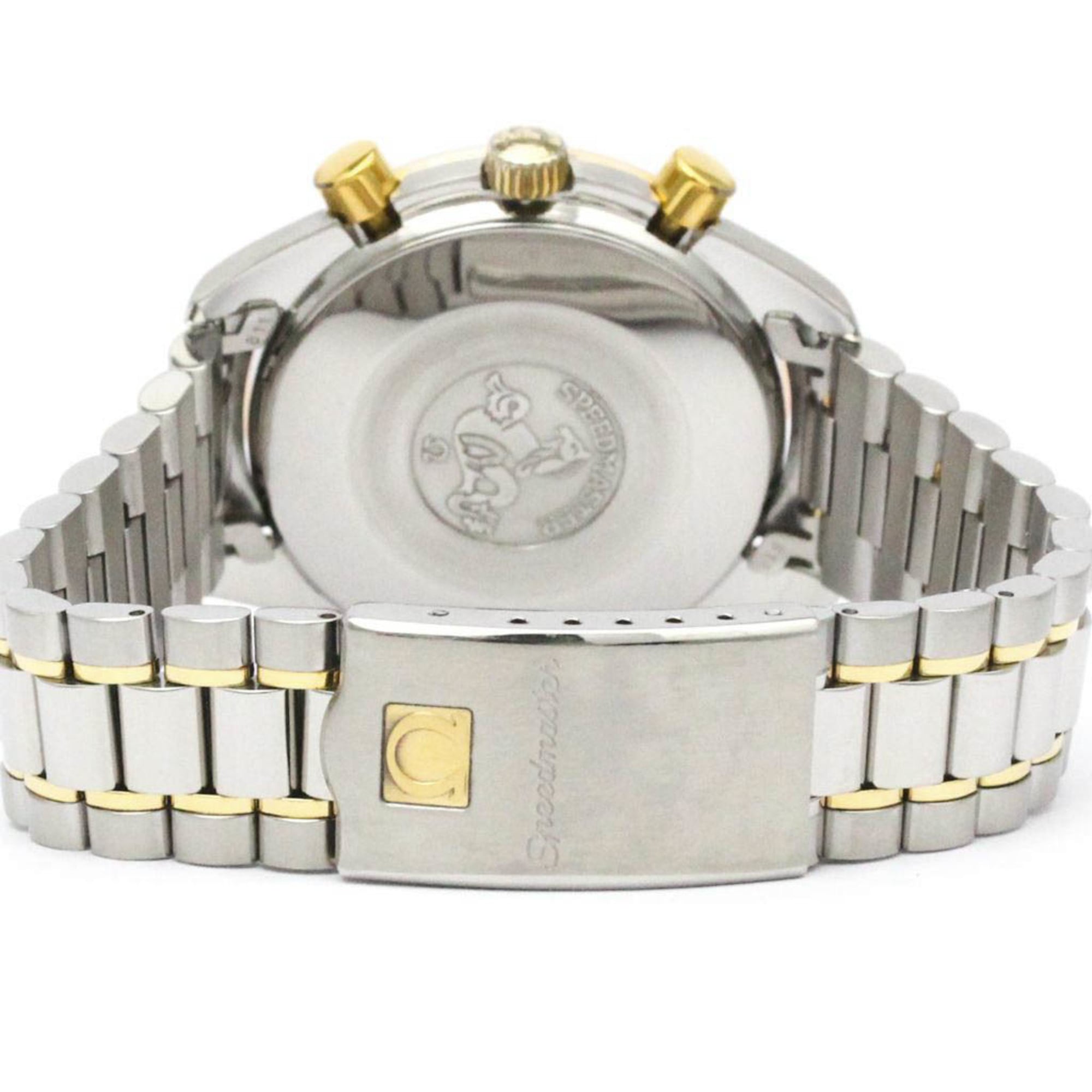 OMEGA Speedmaster Automatik Herrenuhr 18 Karat Gold Edelstahl 175.0033