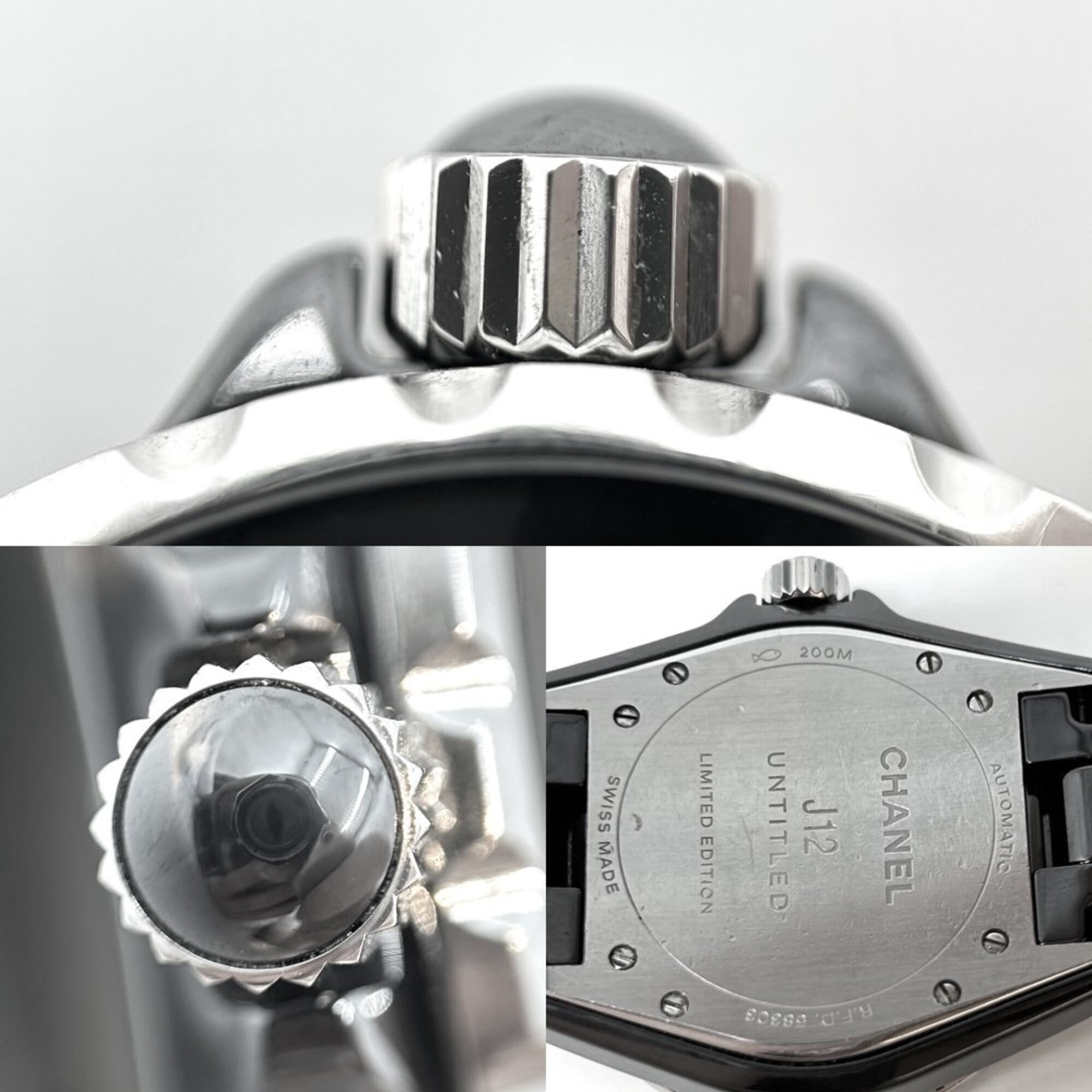 Chanel J12 H5581 Black Dial 38mm Watch