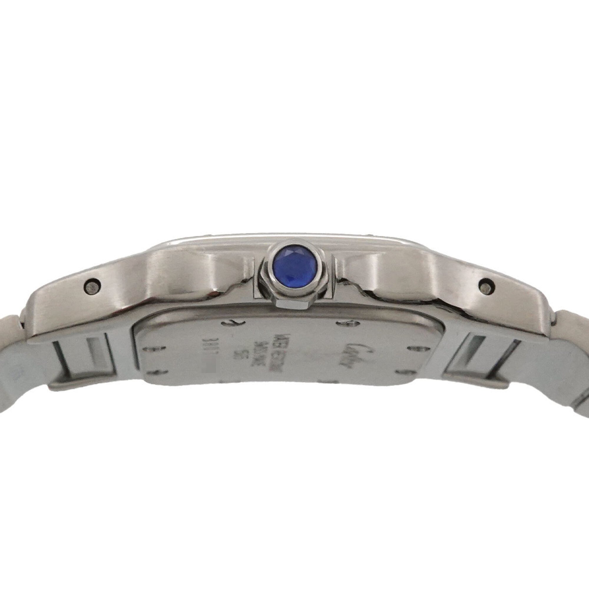 Cartier Santos Galbee SM W20024D6 Wo Ivory Quartz
