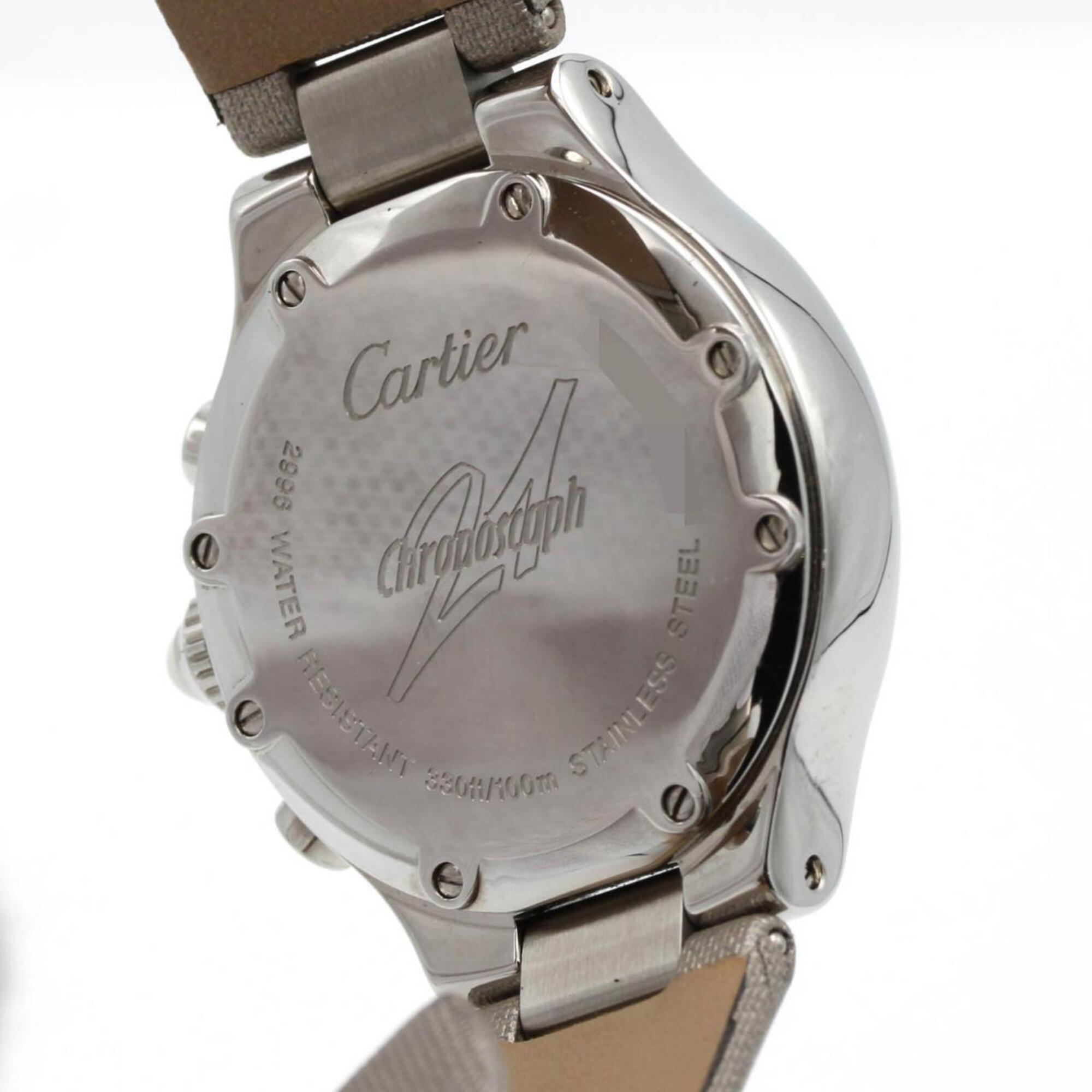Cartier Chronoscaph SM W1020012 Pink gold Dial 32mm Watch