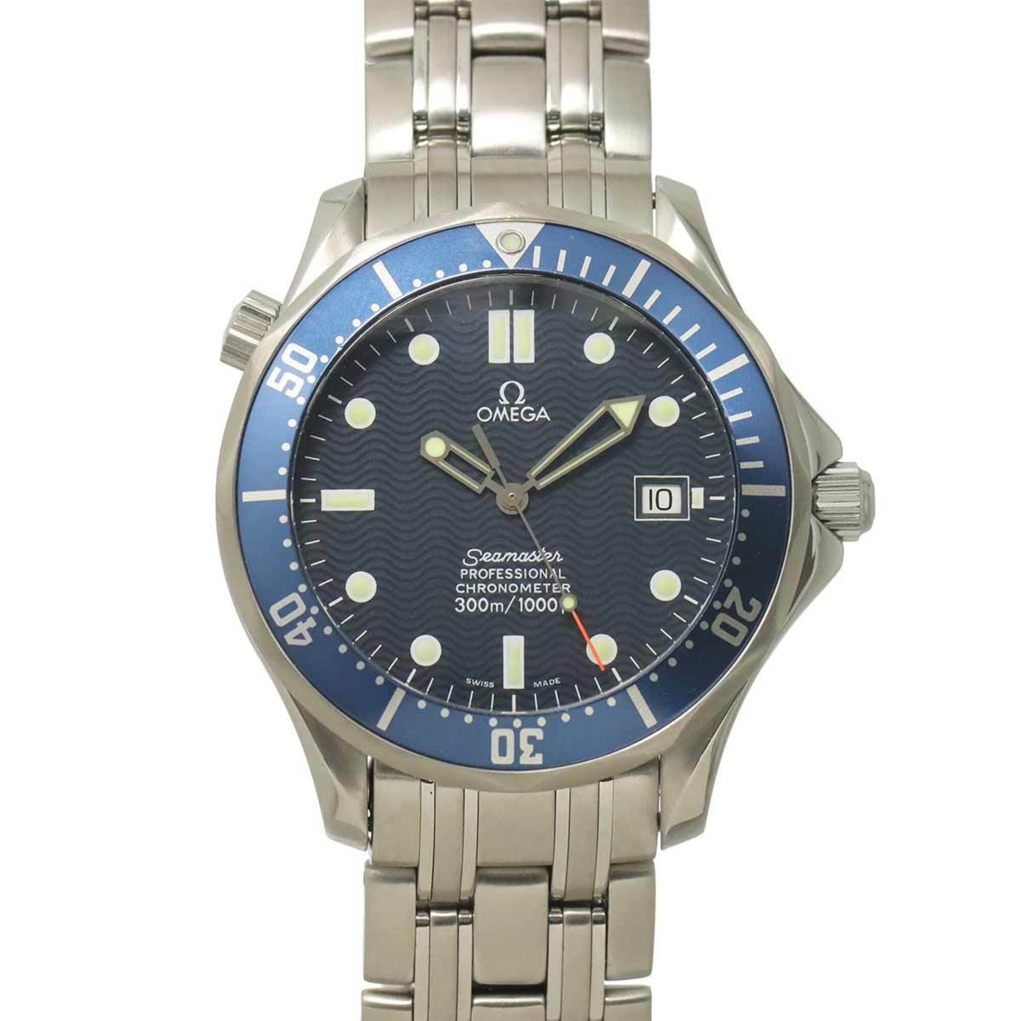 Omega Seamaster 2531 80 Blue Dial 41mm Watch