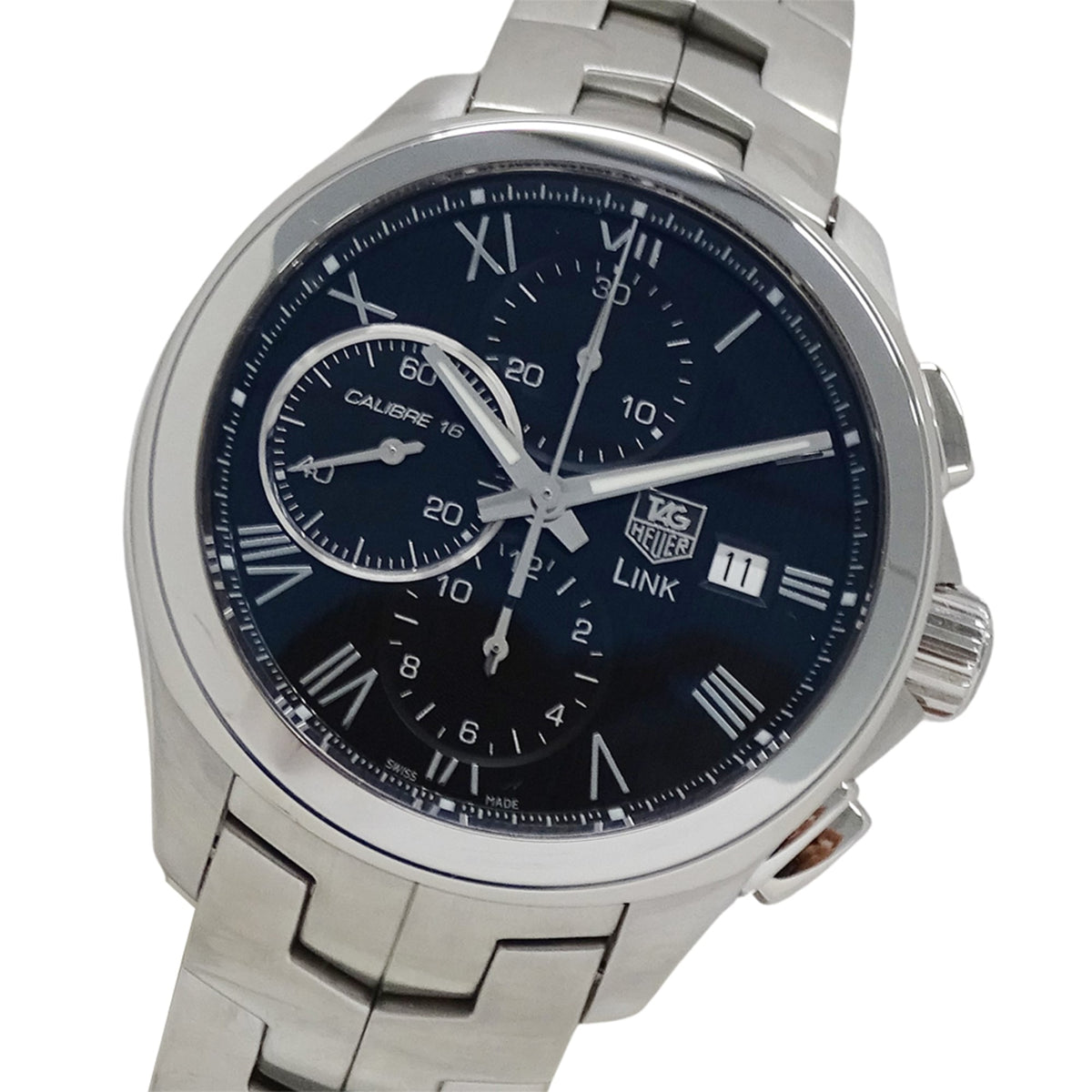 TAG Heuer Link CAT2012 CAT2012 BA0952 Black Dial 43mm Watch
