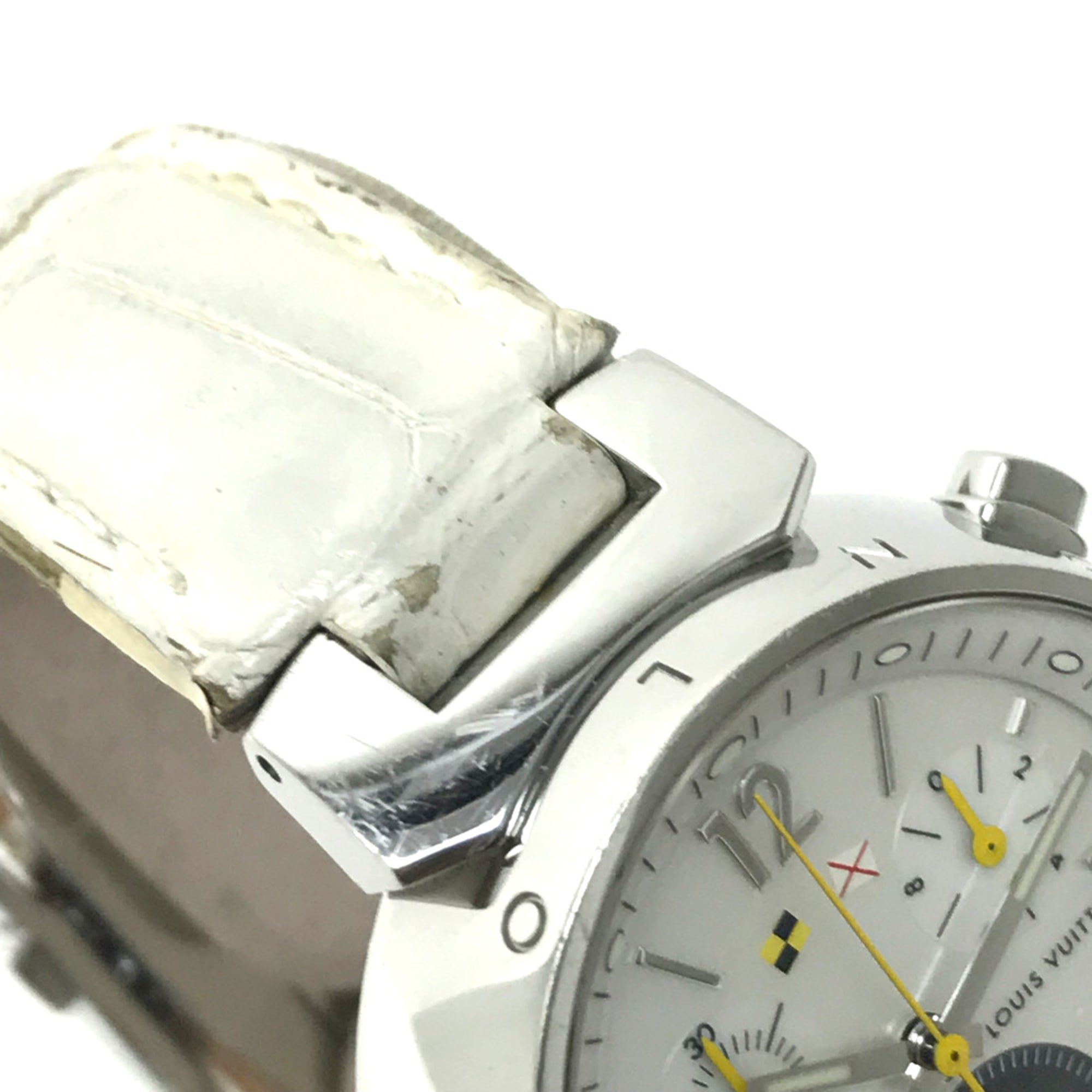 Montre-bracelet Louis Vuitton Q132C Tambour, argentée