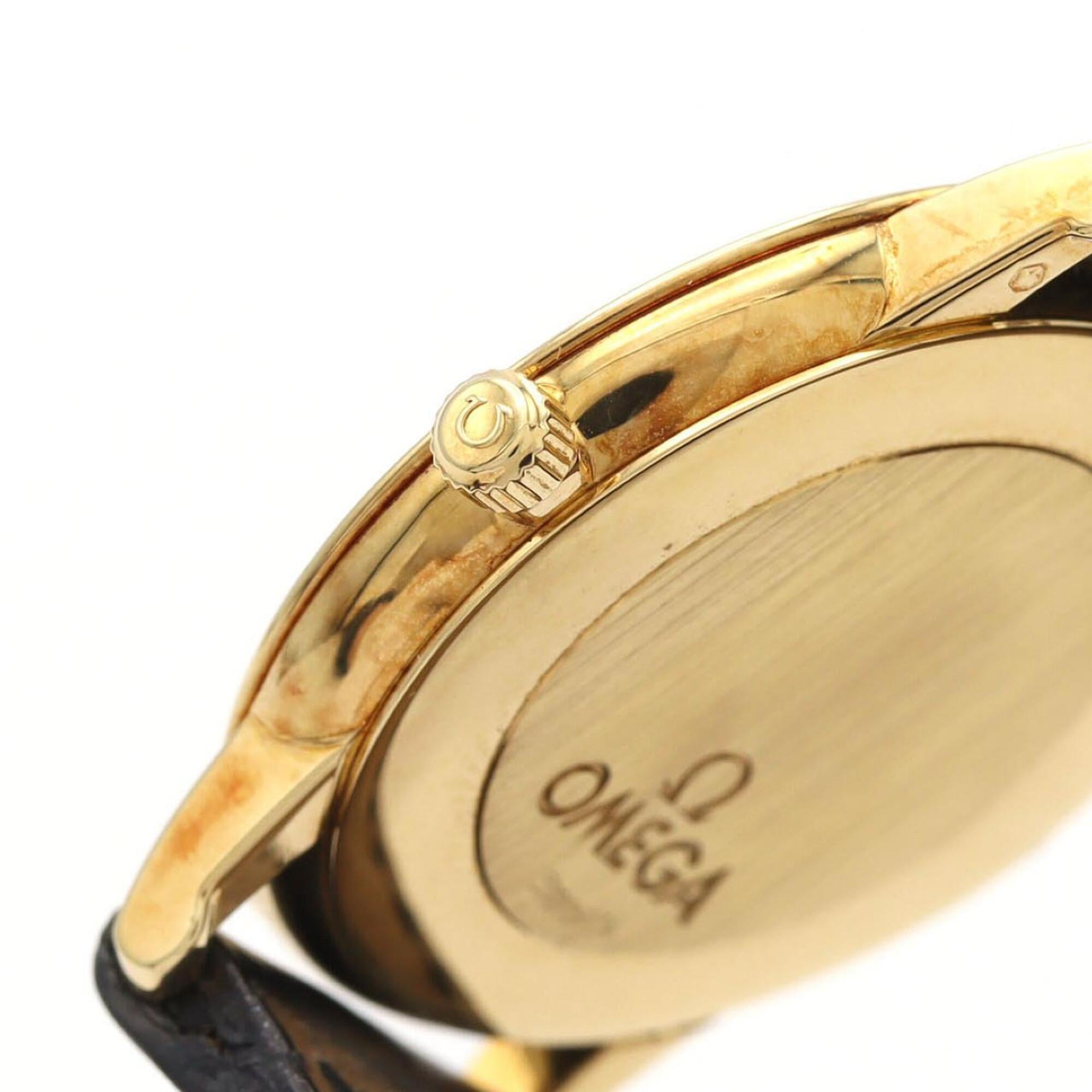 Omega De Ville YG CAL.1471 595.1050 Quartz Watch