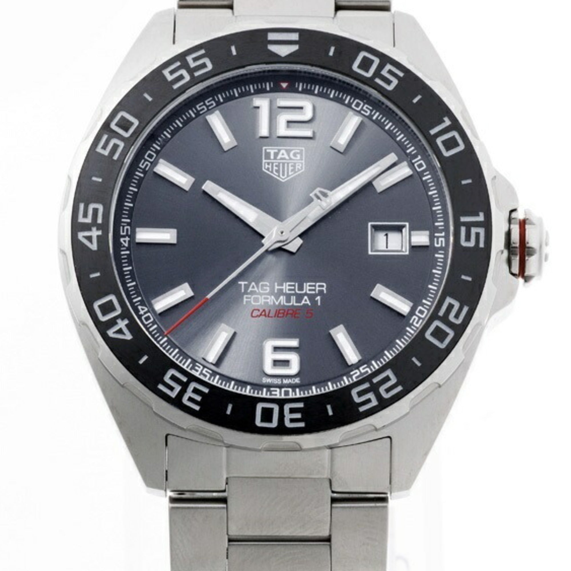 TAG Heuer Formula 1 Datum WAZ2011.BA0842 Graue Automatik