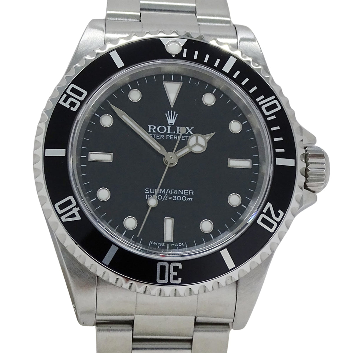 Rolex Submariner No-Date 14060 F met zwarte wijzerplaat 39mm Horloge