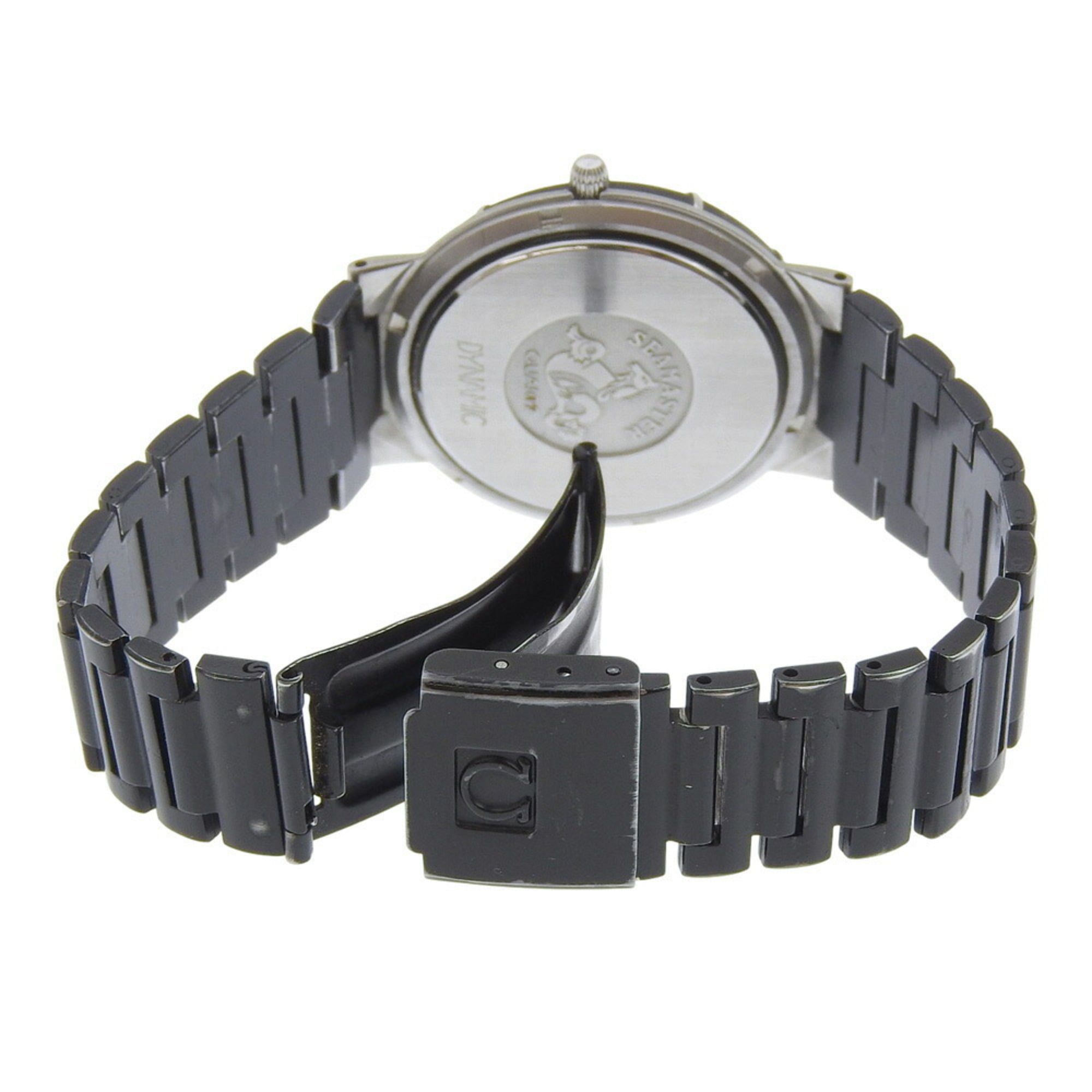 OMEGA Seamaster Dynamic Uhr aus Edelstahl mit QuarzUhrwerk, analoger Anzeige, mehrfarbigem Zifferblatt, Unisex