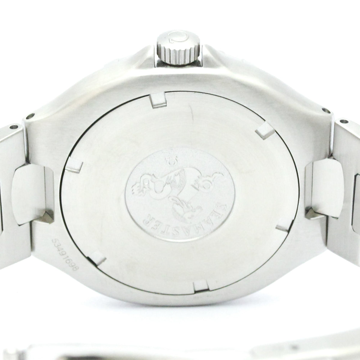 Omega Seamaster 2850.50 horloge met zwarte wijzerplaat, 38 mm