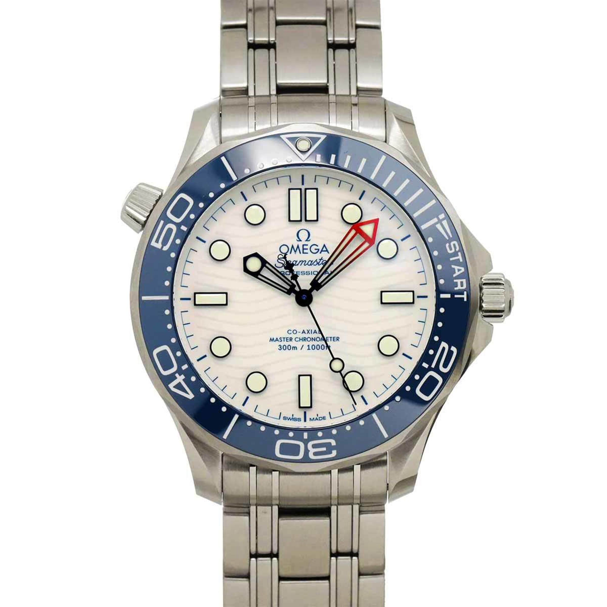 Omega Seamaster Diver 300 Co-Axial 210 32 42 20 04 002 White Dial 42mm Watch