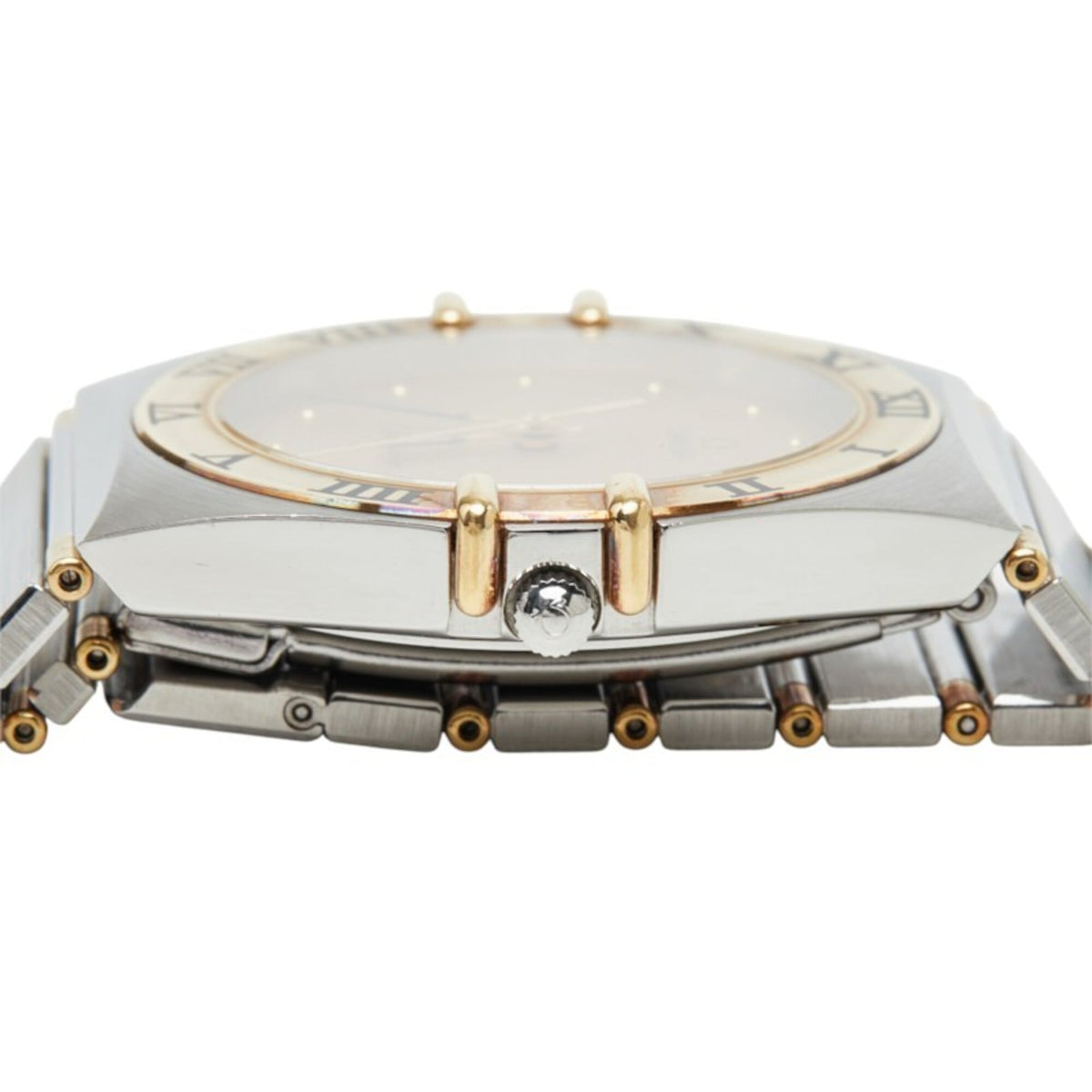 Omega Constellation 1310.1 horloge met gouden wijzerplaat, 32 mm