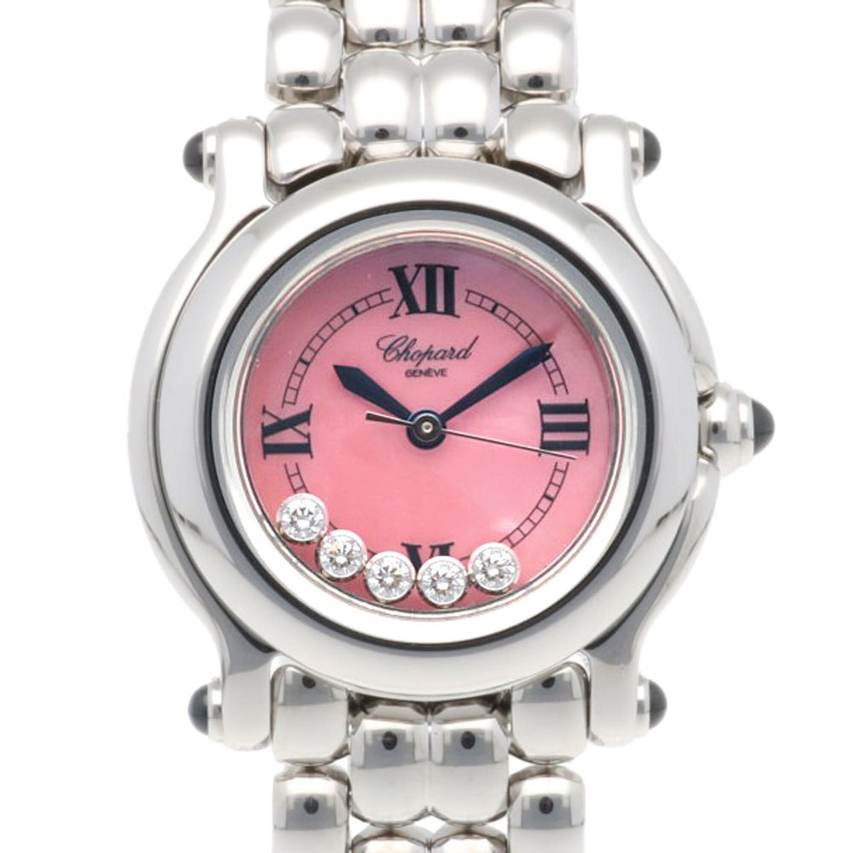 Montre Chopard Happy Sport 8245 Rose avec cadran « shell » de 26 mm