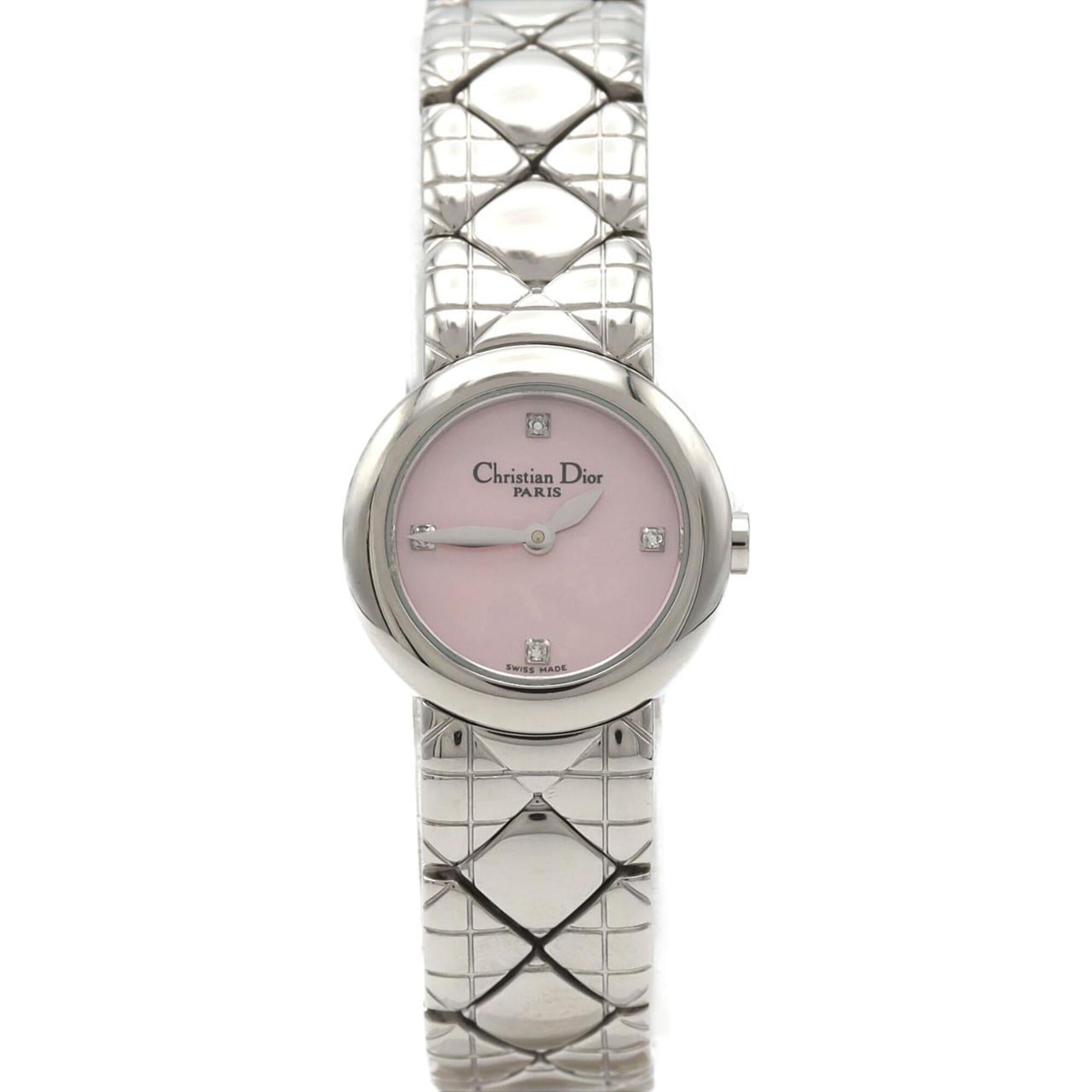 Christian Dior Lady 4P D84-100 SS Quartz Watch