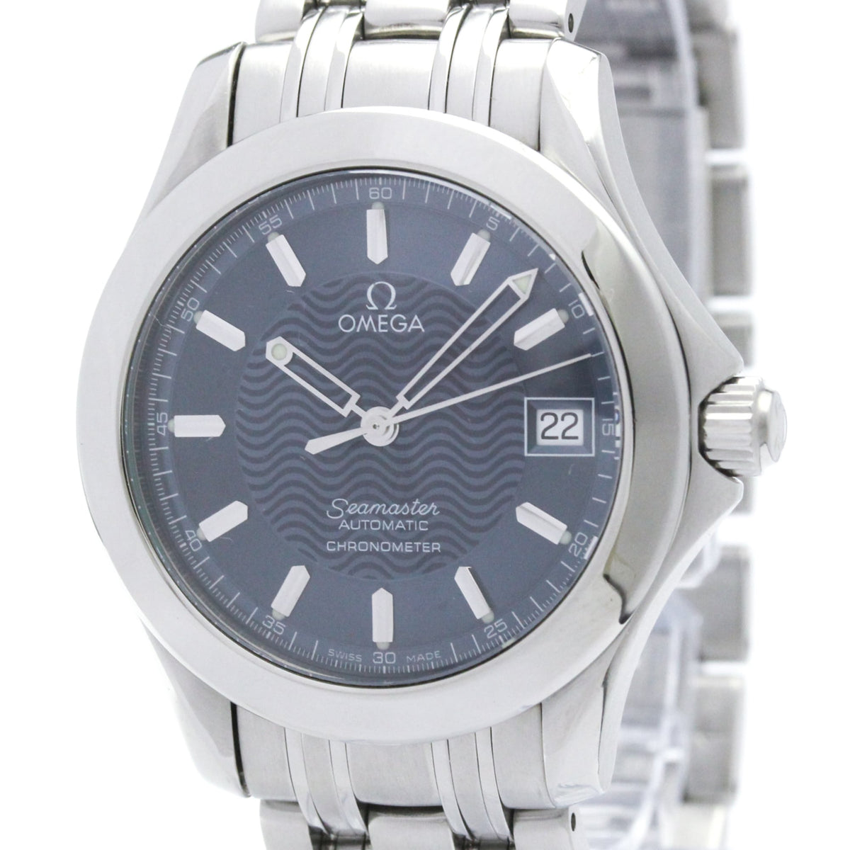 Omega Seamaster 2501.81 Blue Dial 36mm Watch