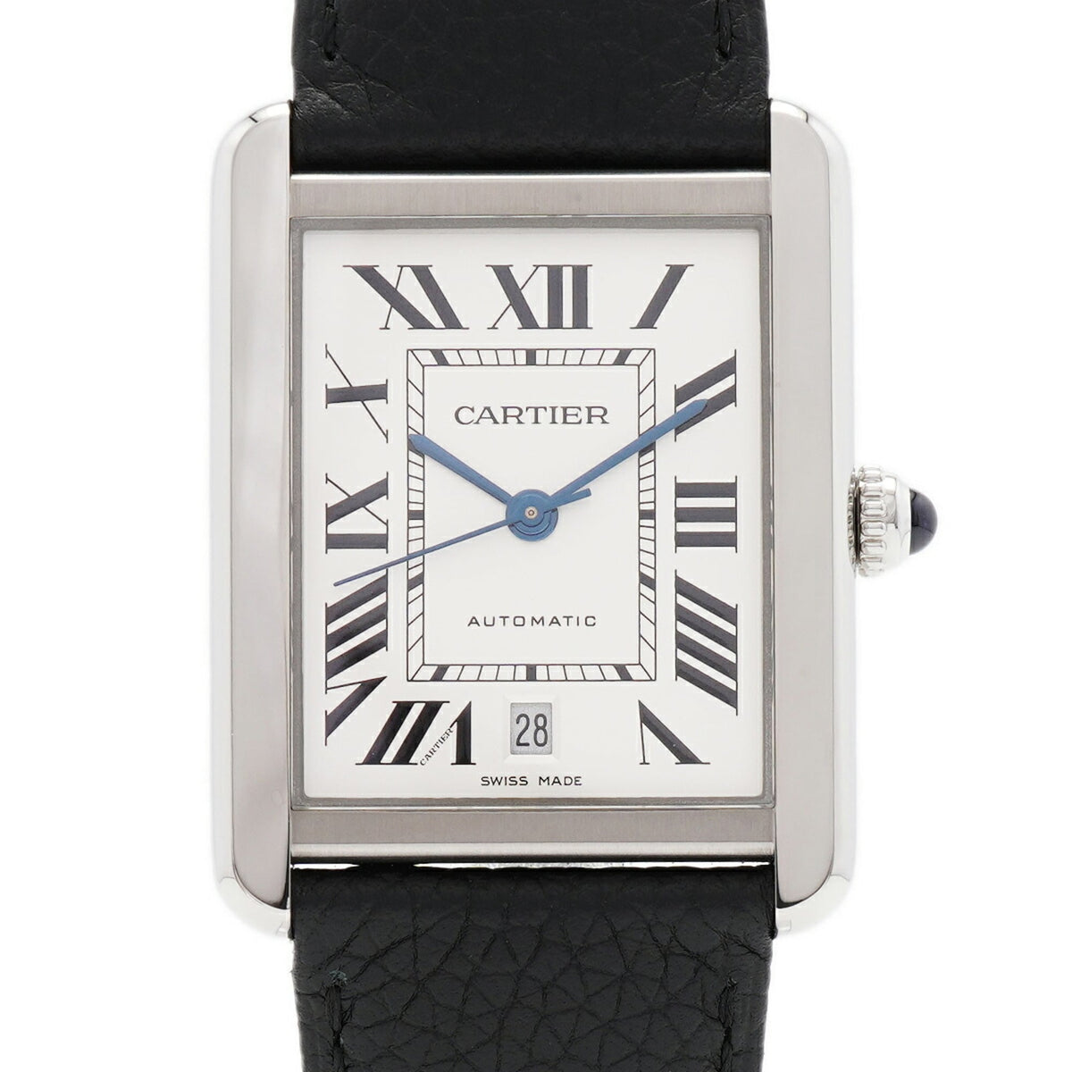 Cartier Tank Solo XL WSTA0029 Silber Zifferblatt 31 mm Uhr
